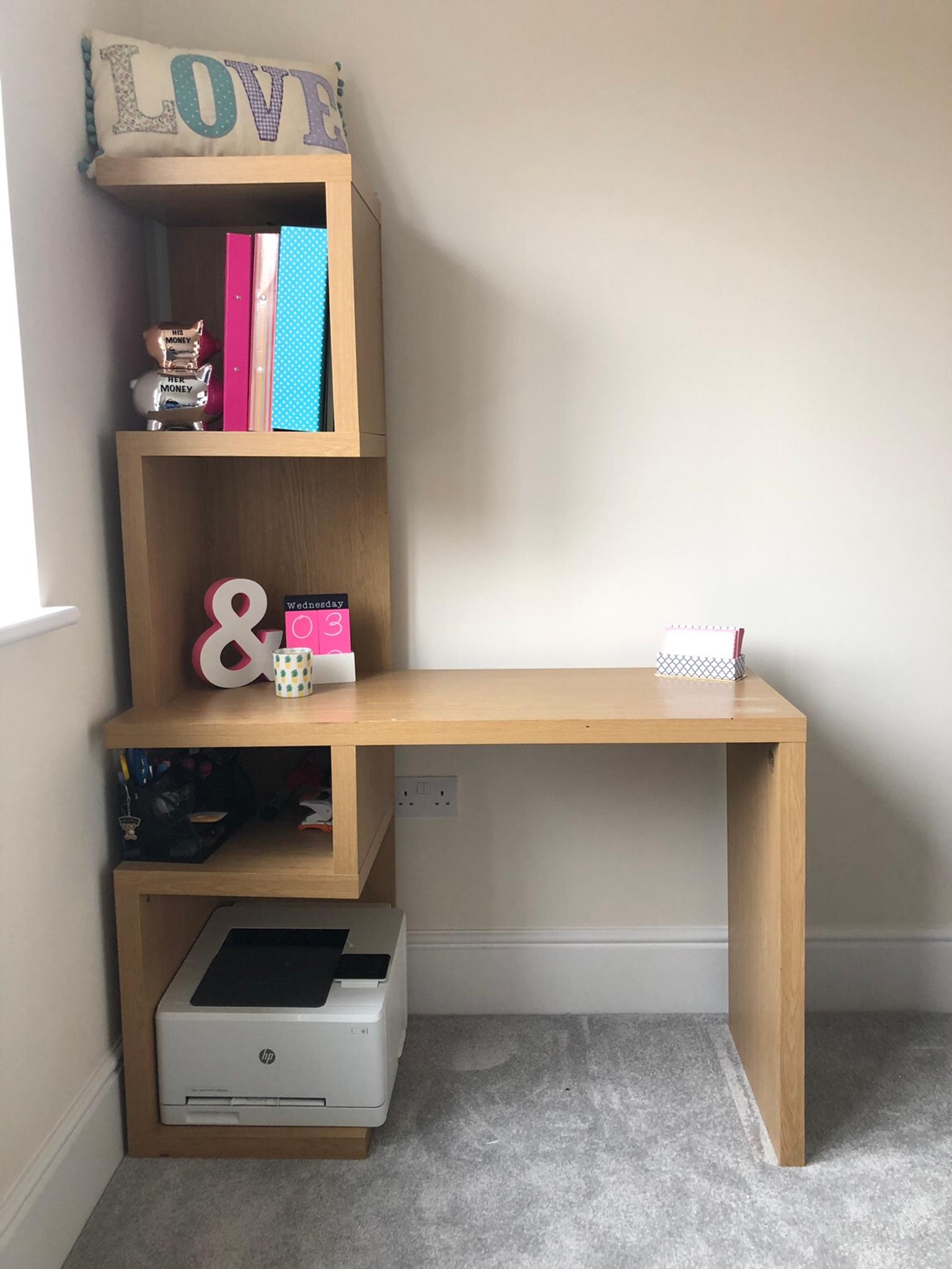 Next S Study Desk With Bookshelves Corsica In St16 Stafford Fur