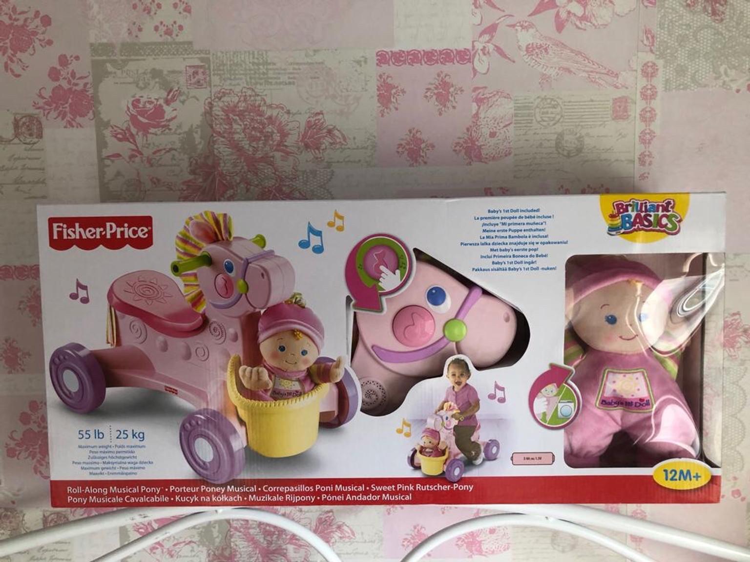 Fisher Price ride on musical pony