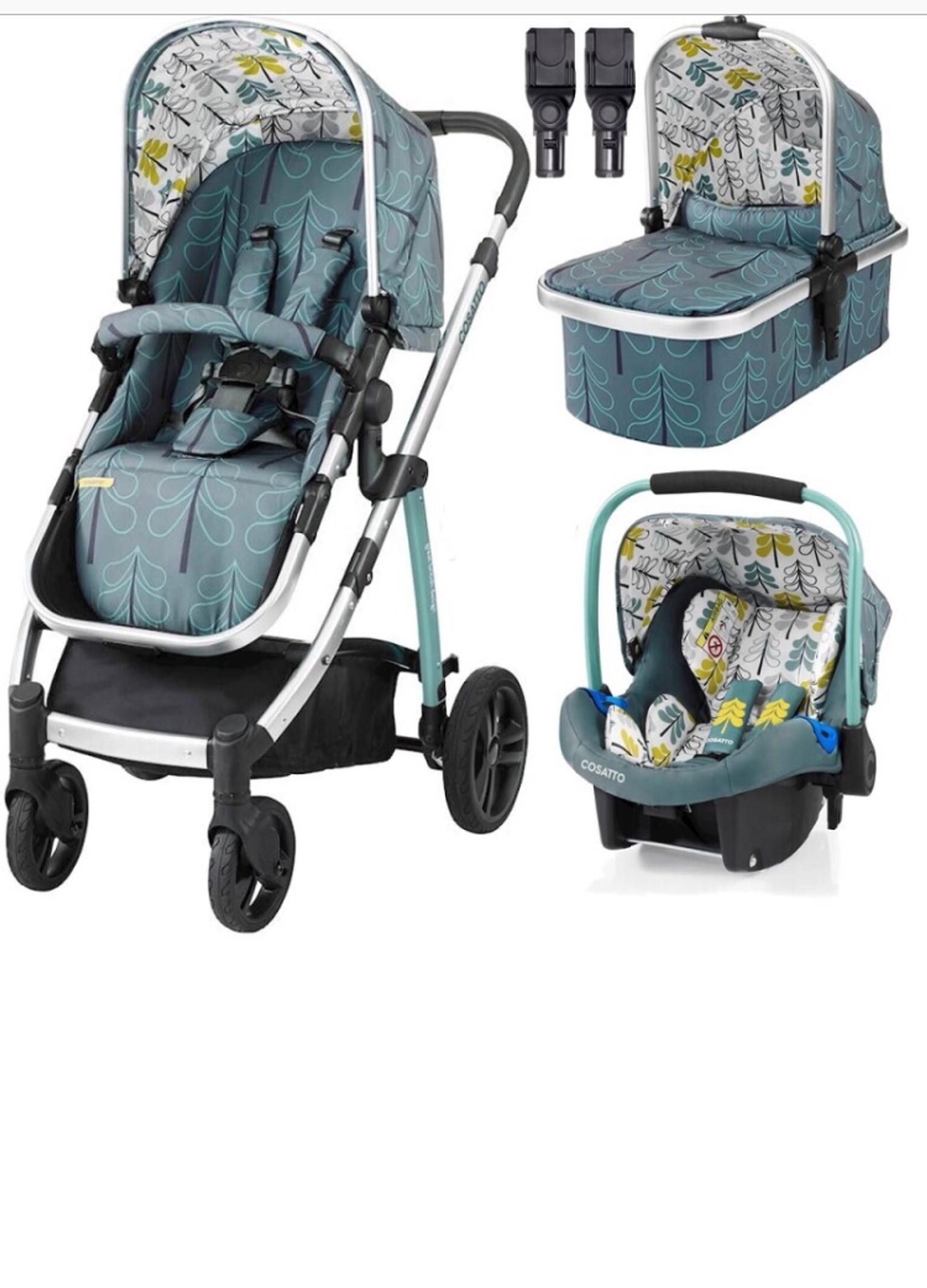 cosatto wow fjord travel system