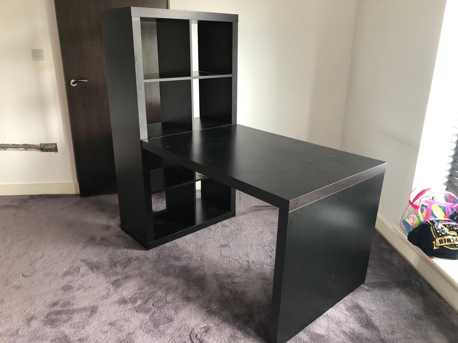Ikea Kallax Shelf Plus Desk Attachment In B91 Solihull For 40 00