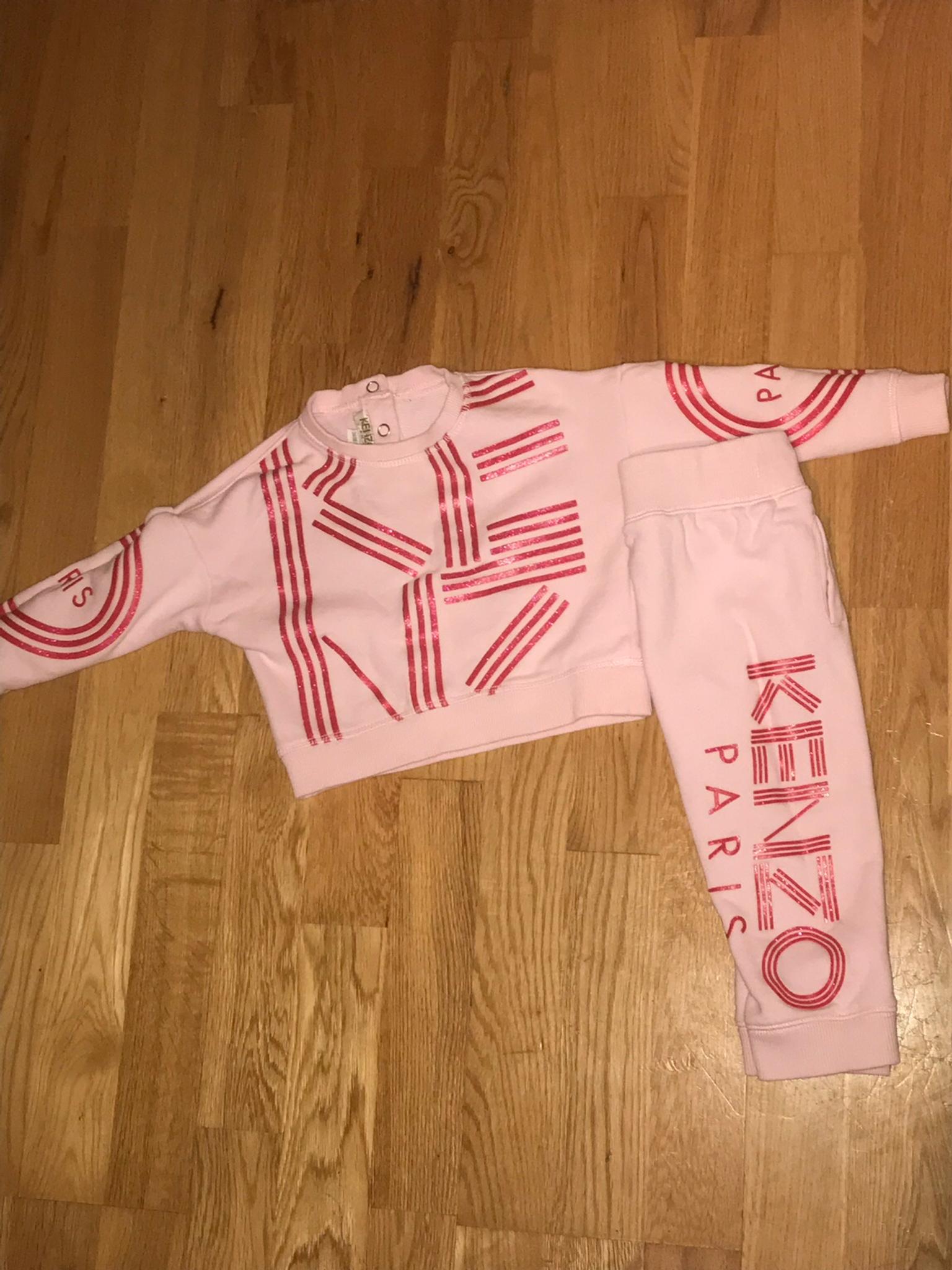 pink kenzo tracksuit