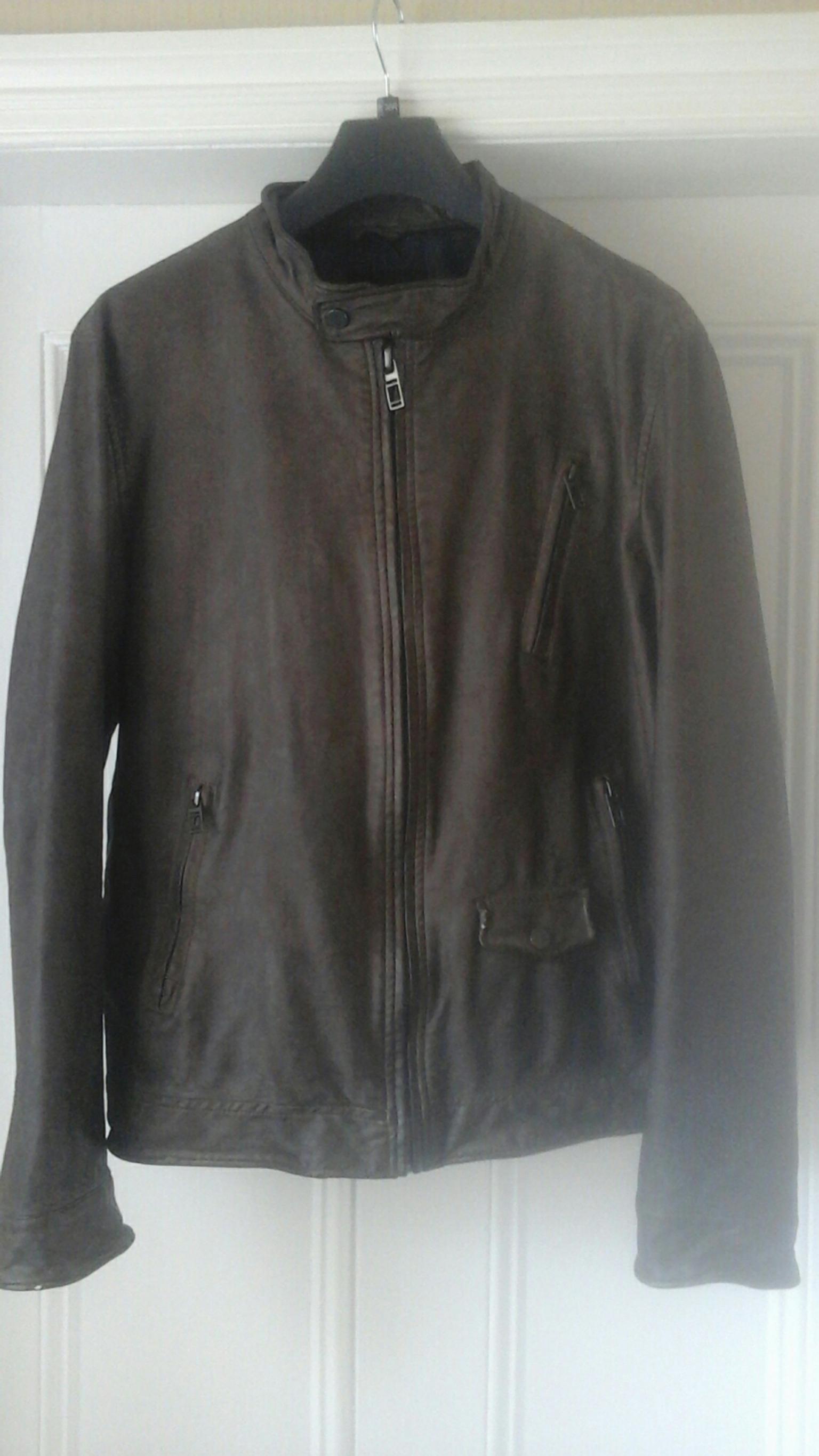 waterfall leather jacket zara