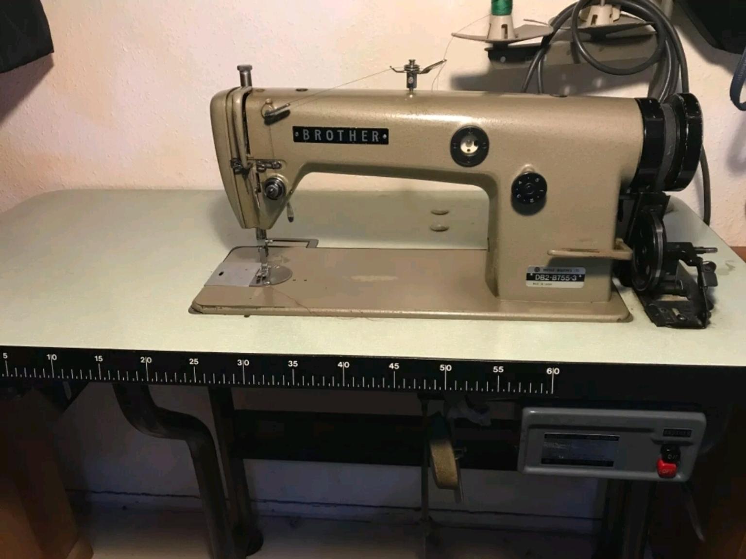 Brother Db2b755 3 Industrial Sewing Machine In E11 Forest Fur