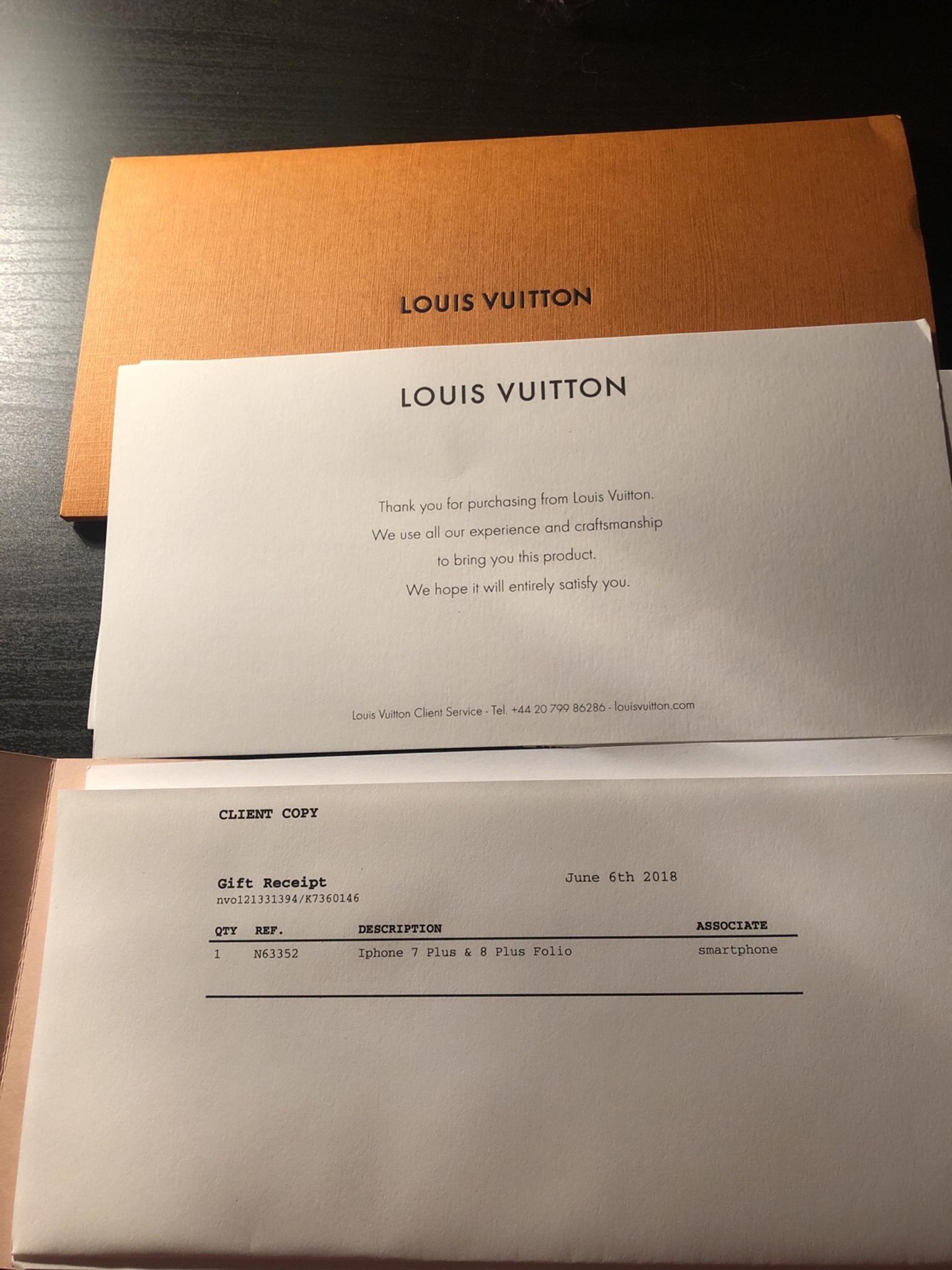 Louis Vuitton iPhone case cover in SW3 Chelsea for £100.00 for sale | Shpock