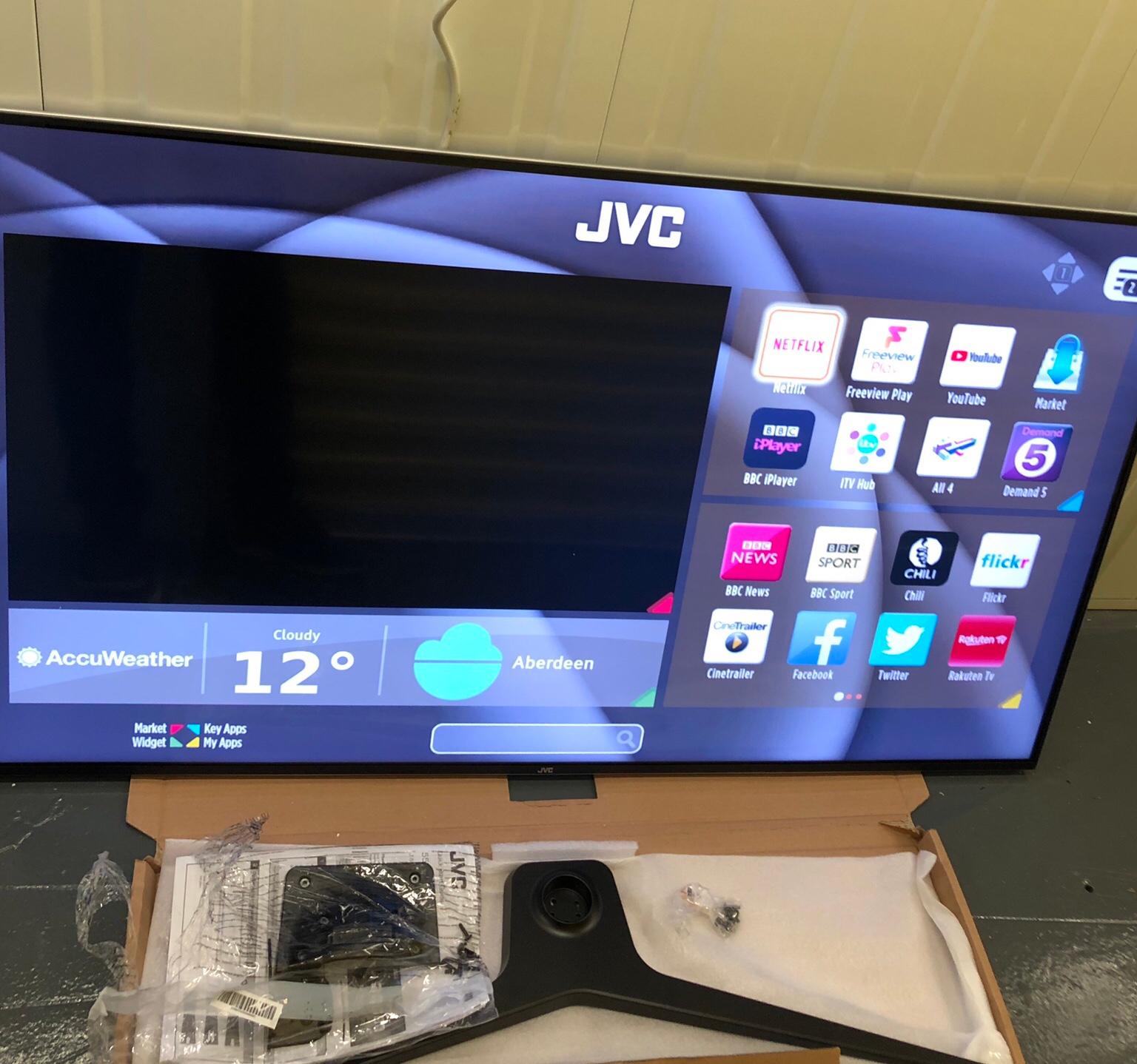 Tv Smart Jvc 55 Inch 4k Ultra Super Slim In M24 Rochdale For