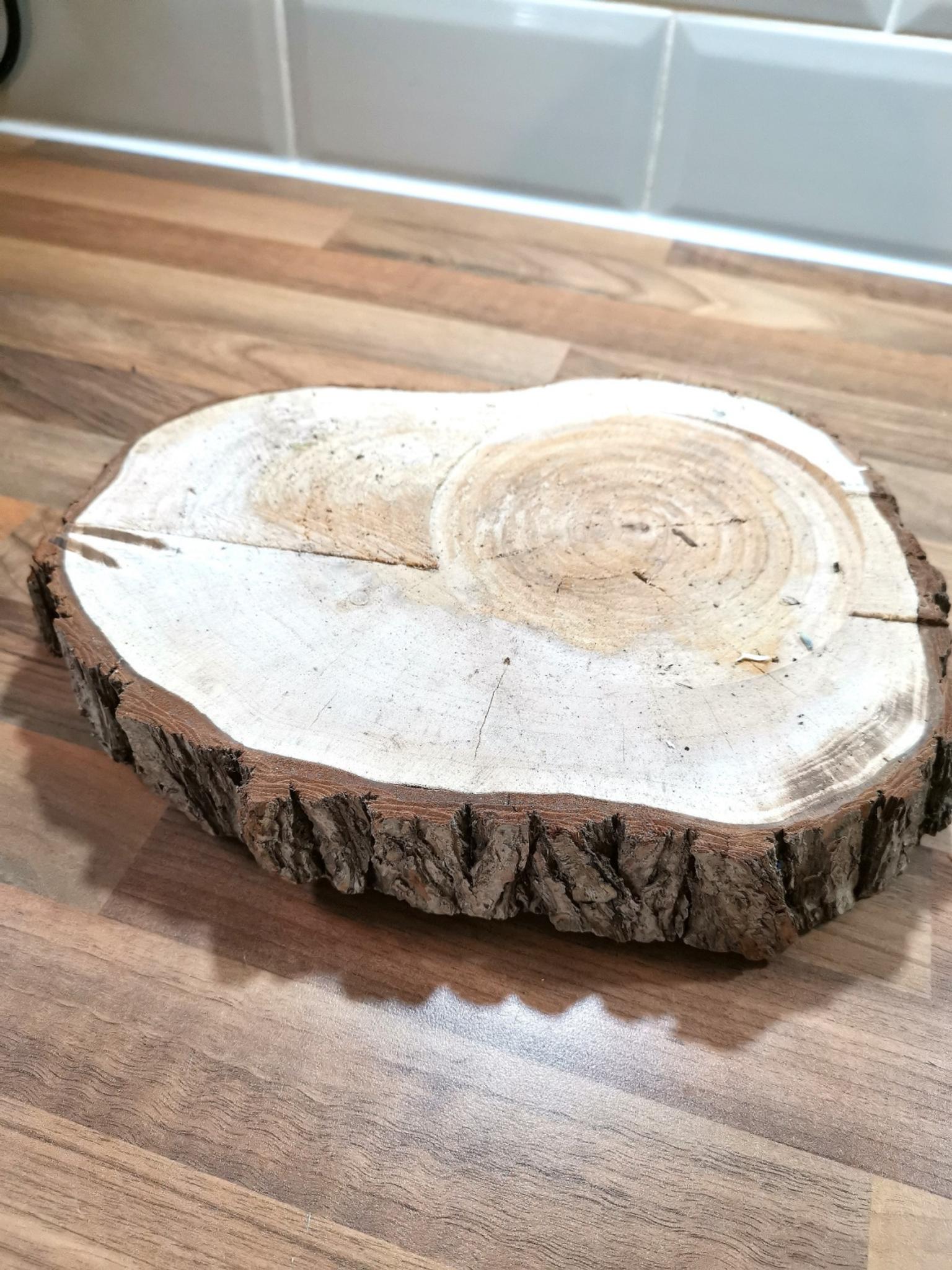Wooden Log Slice Wedding Table Centre Piece In Ls28 Leeds Fur 35