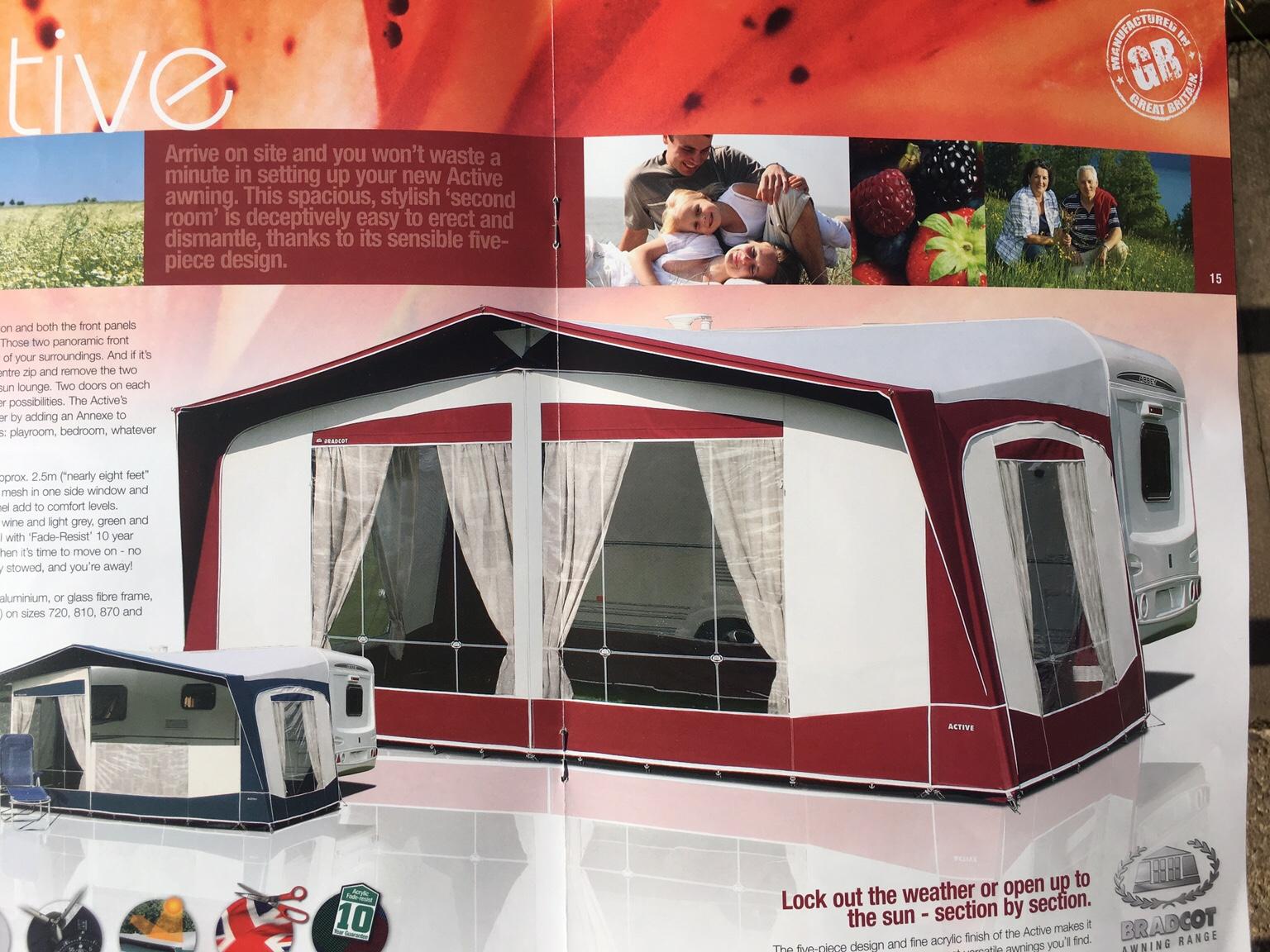 Bradcot Caravan Awning 1005 Cm Alloy Poles In Lichfield For 300 00 For Sale Shpock