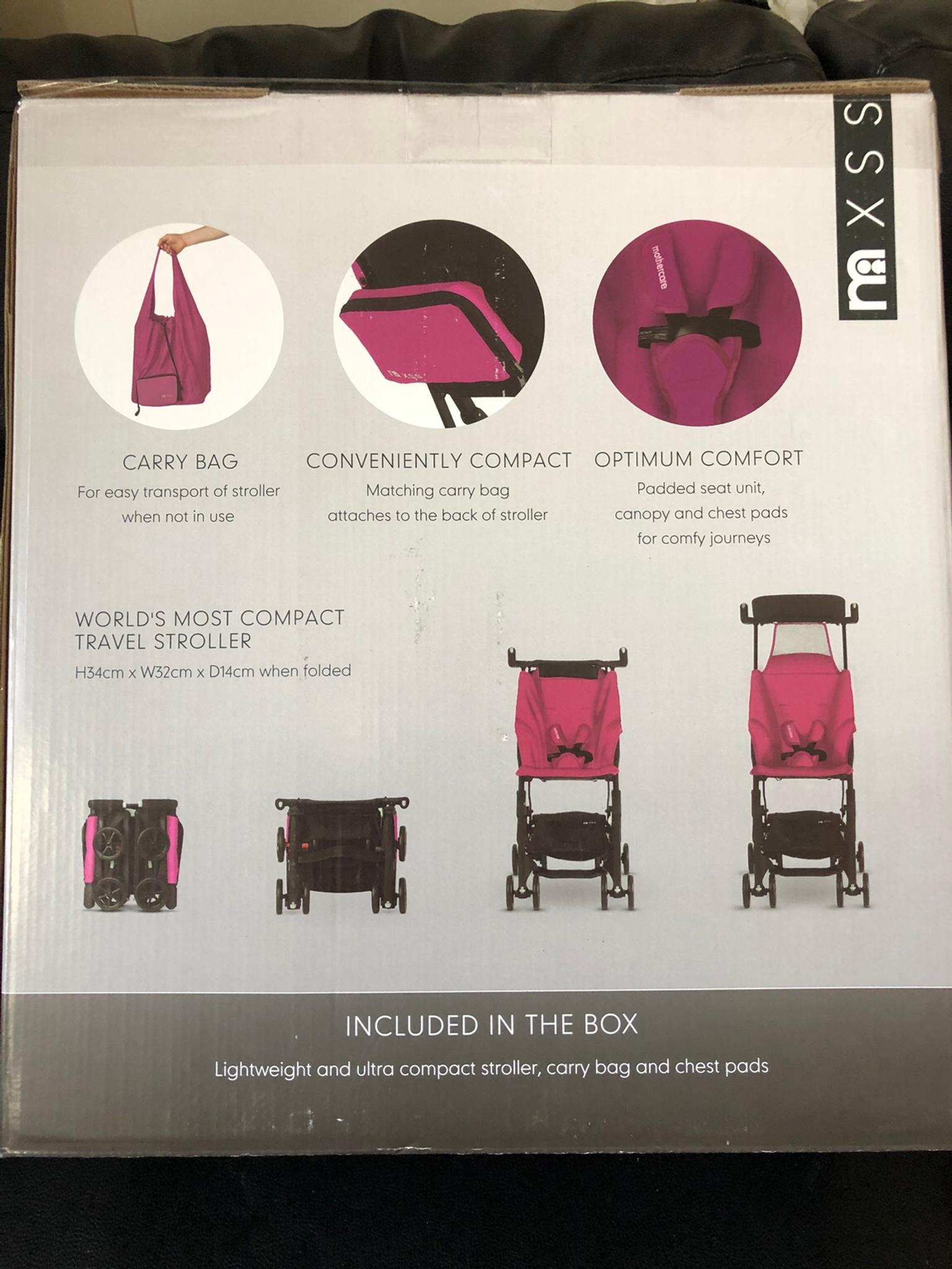 mothercare smallest buggy