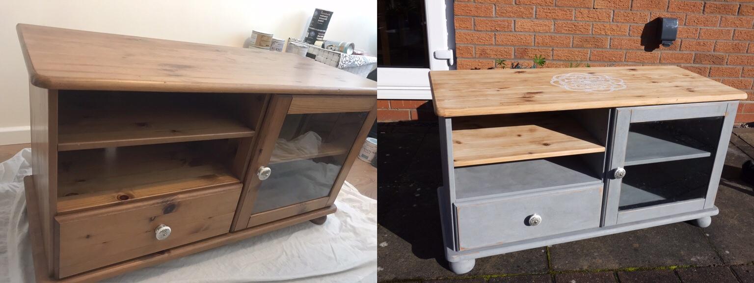 Freshly Renovated Cabinet Tv Stand In East Staffordshire Fur 80