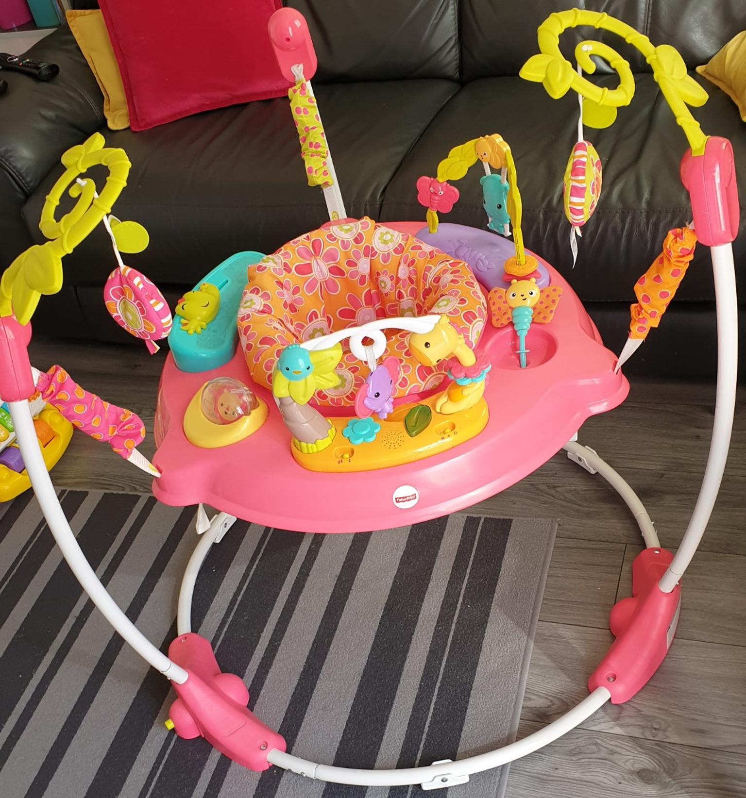 baby jumperoo pink