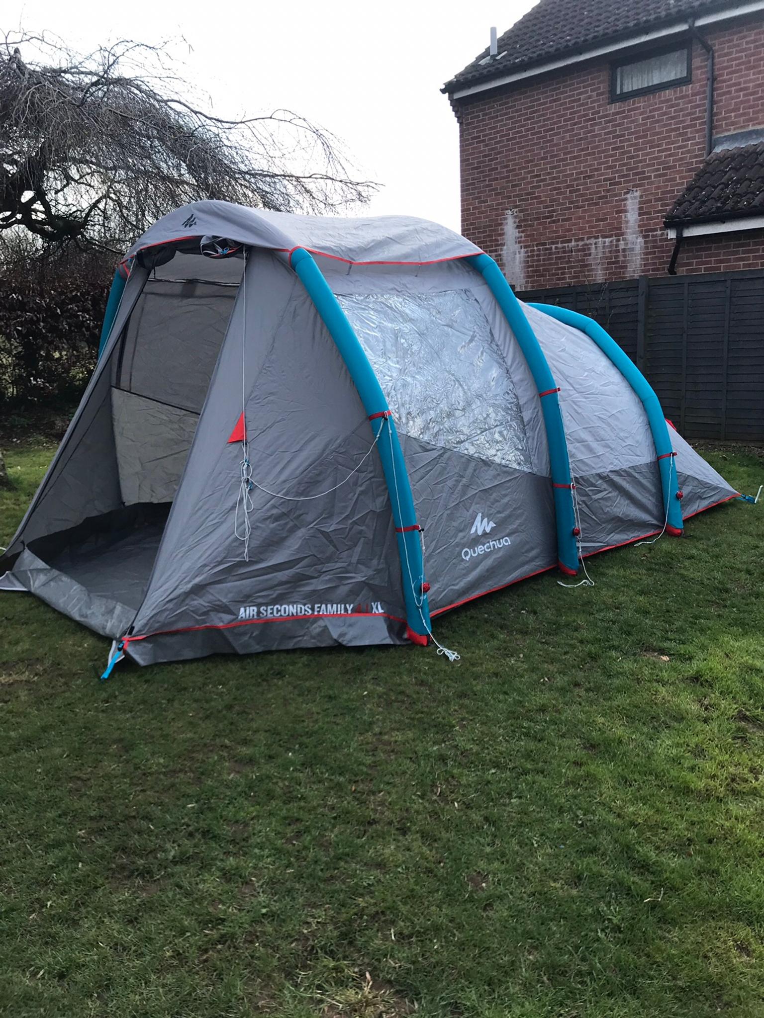 decathlon pump up tent