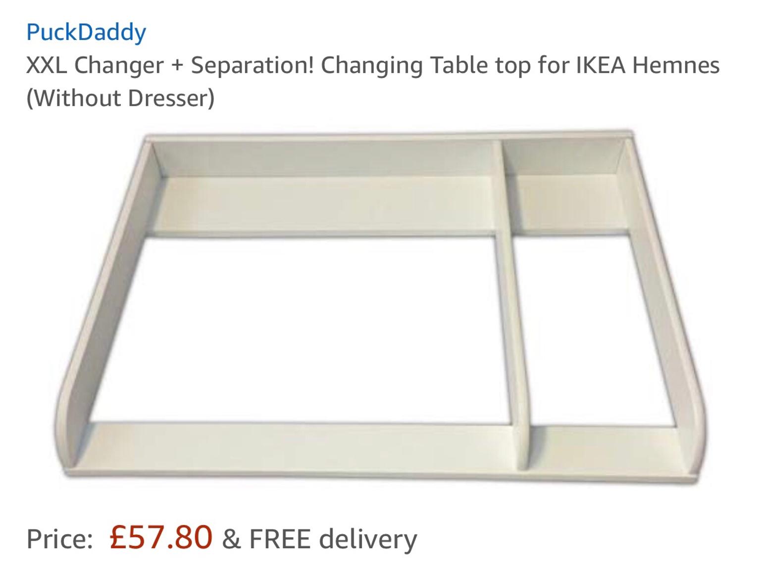 Changing Table Top For Ikea Hemnes Separation Without Dresser Xxl