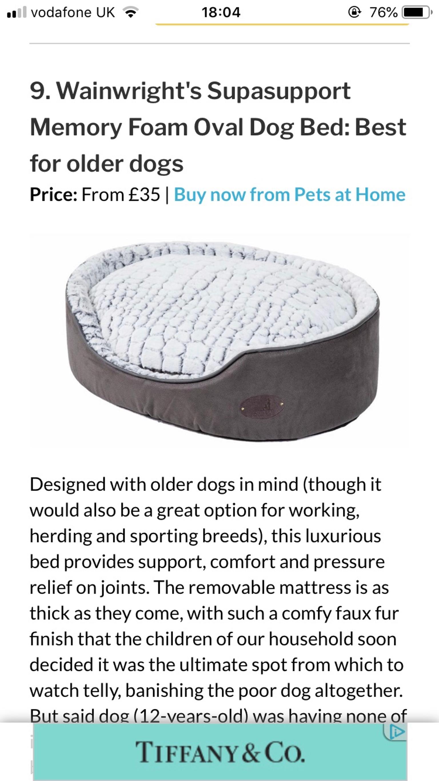 wainwright dog beds pets at home
