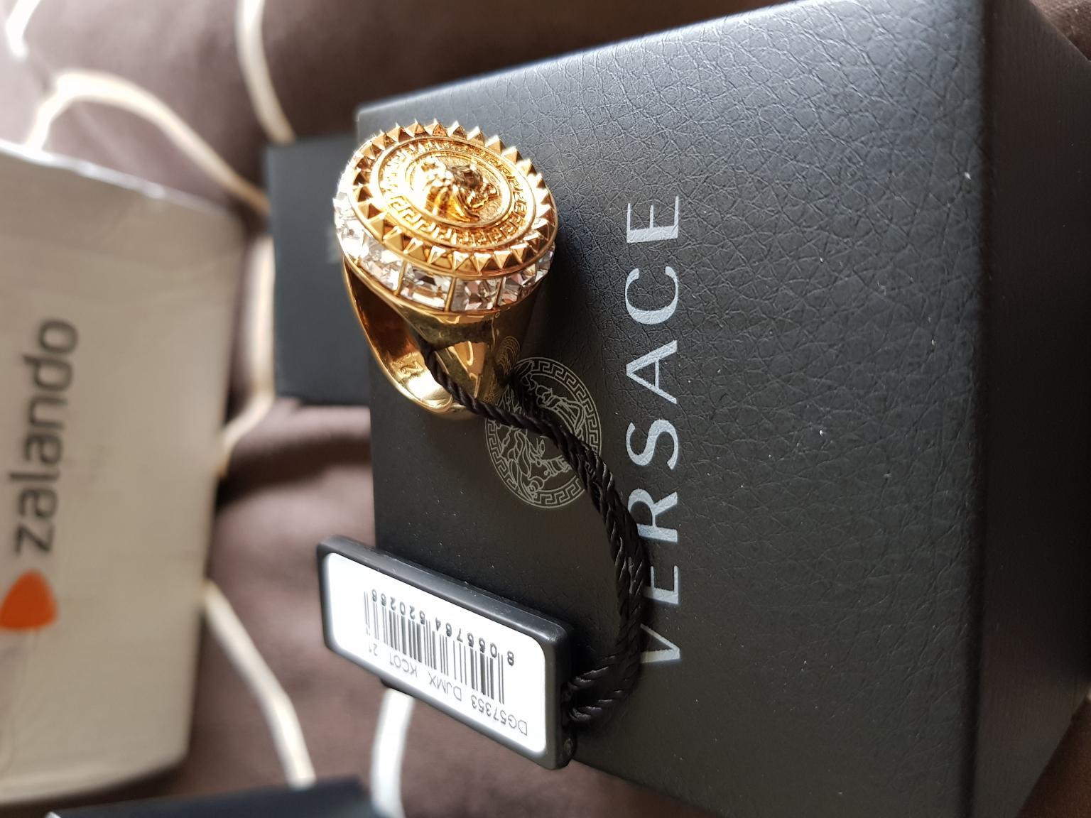Versace Ring Medusa crystallite size 61 