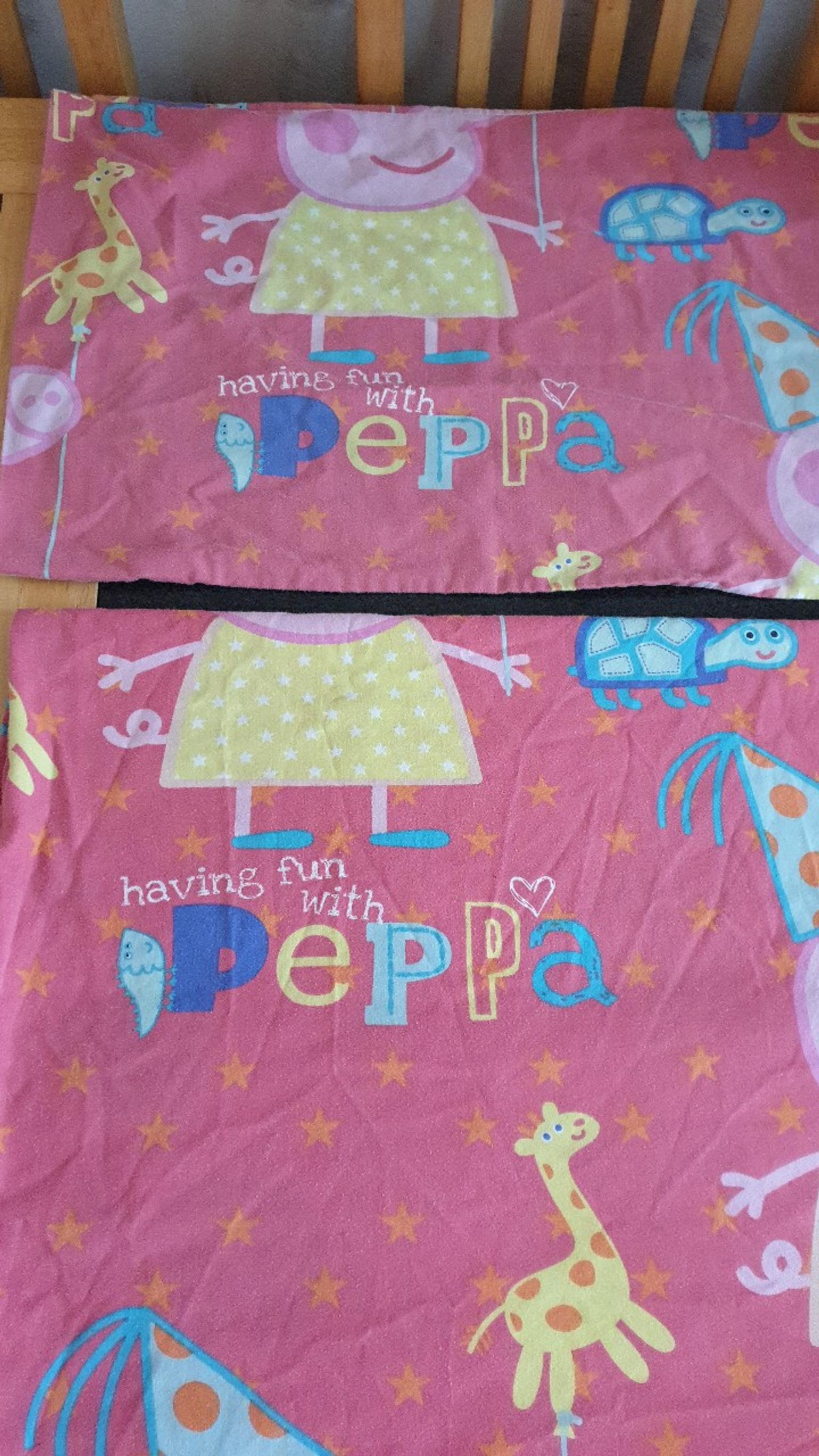 Peppa Pig Duvet Cover With Pillow Case In Walsall Fur 4 00 Zum