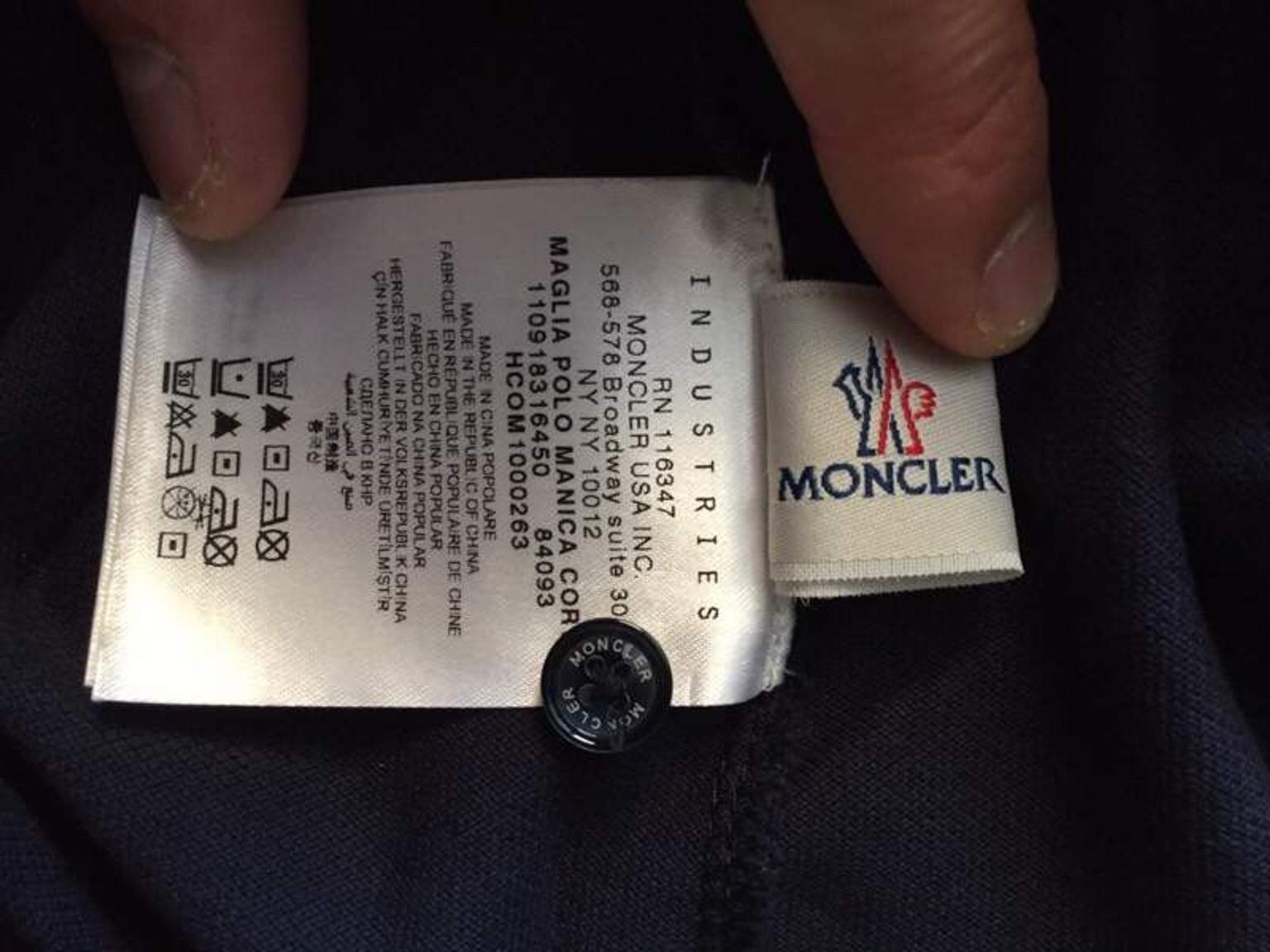 moncler made in china