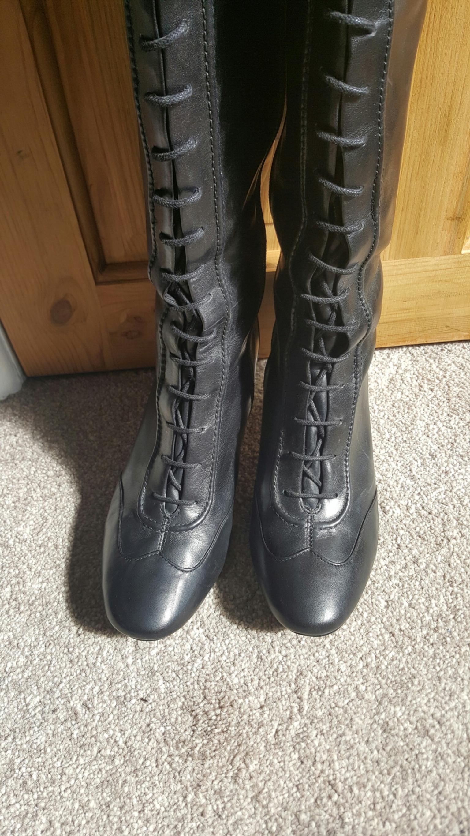 clarks victorian lace up boots