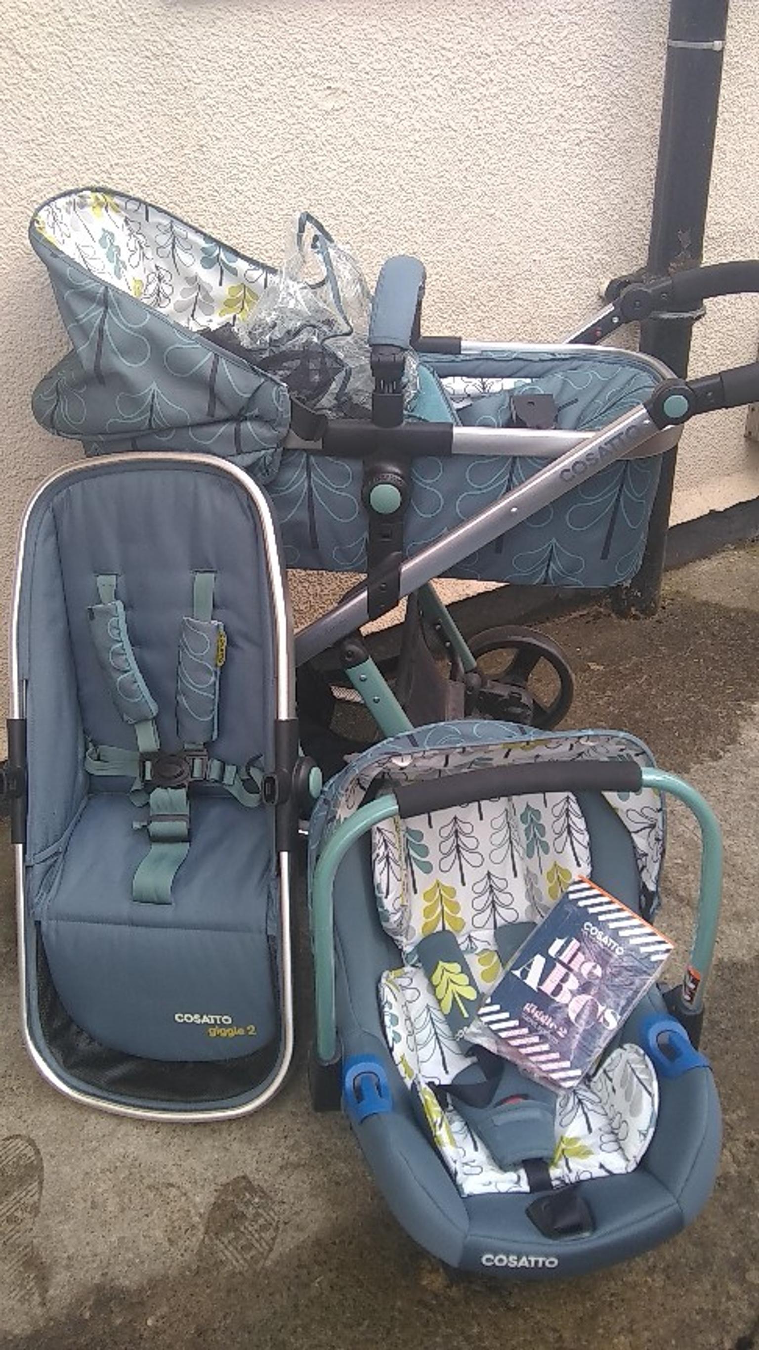 second hand cosatto travel system