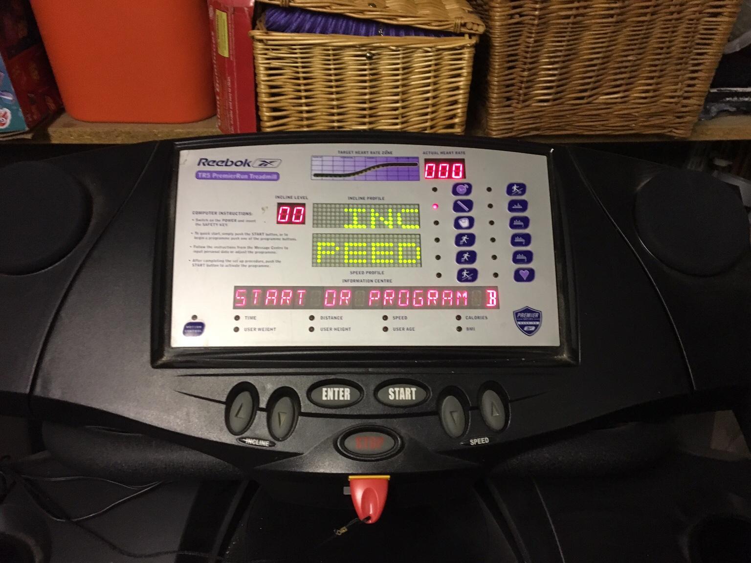 reebok tr5 premier run treadmill