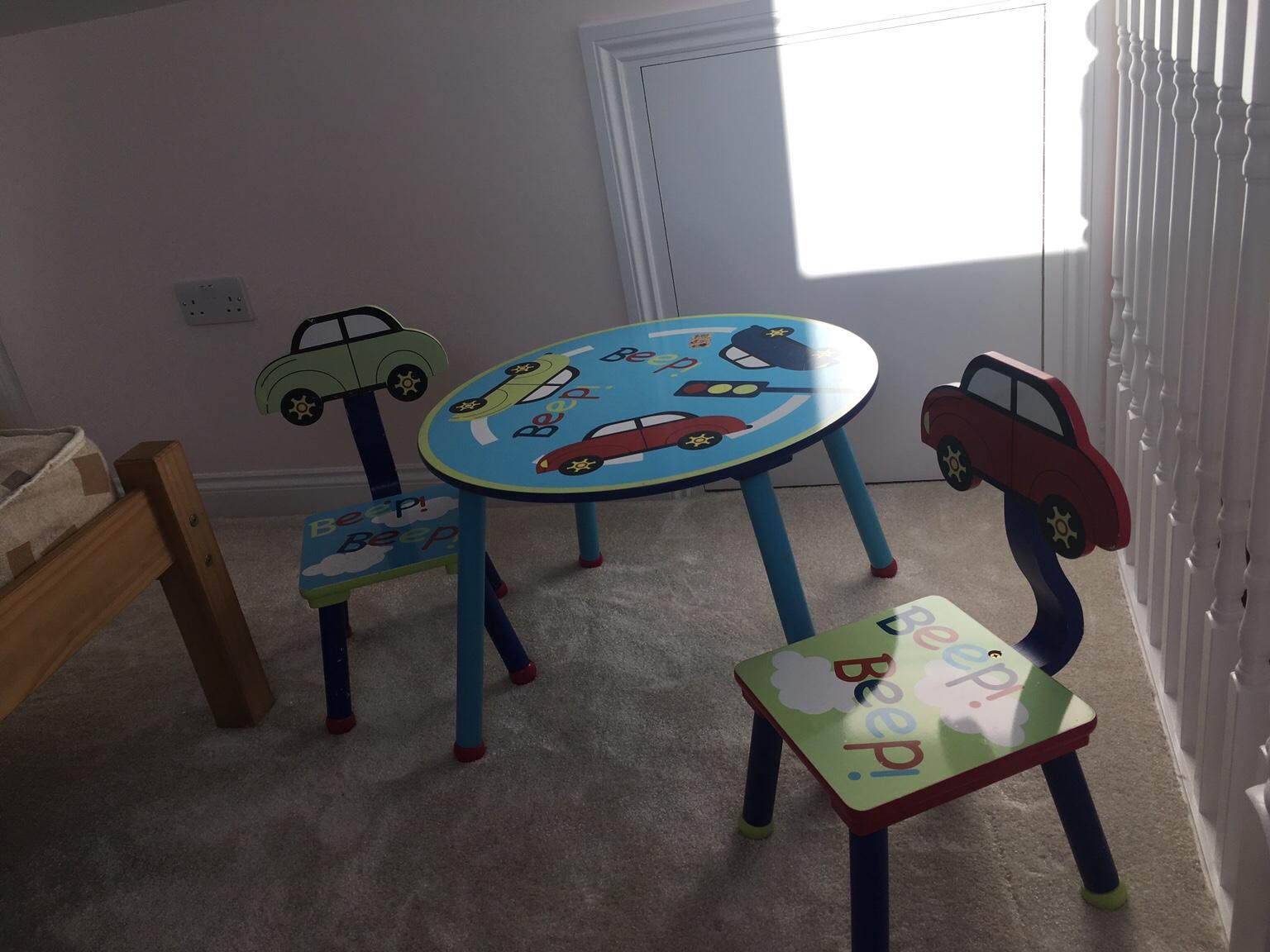 dunelm childrens table and chairs