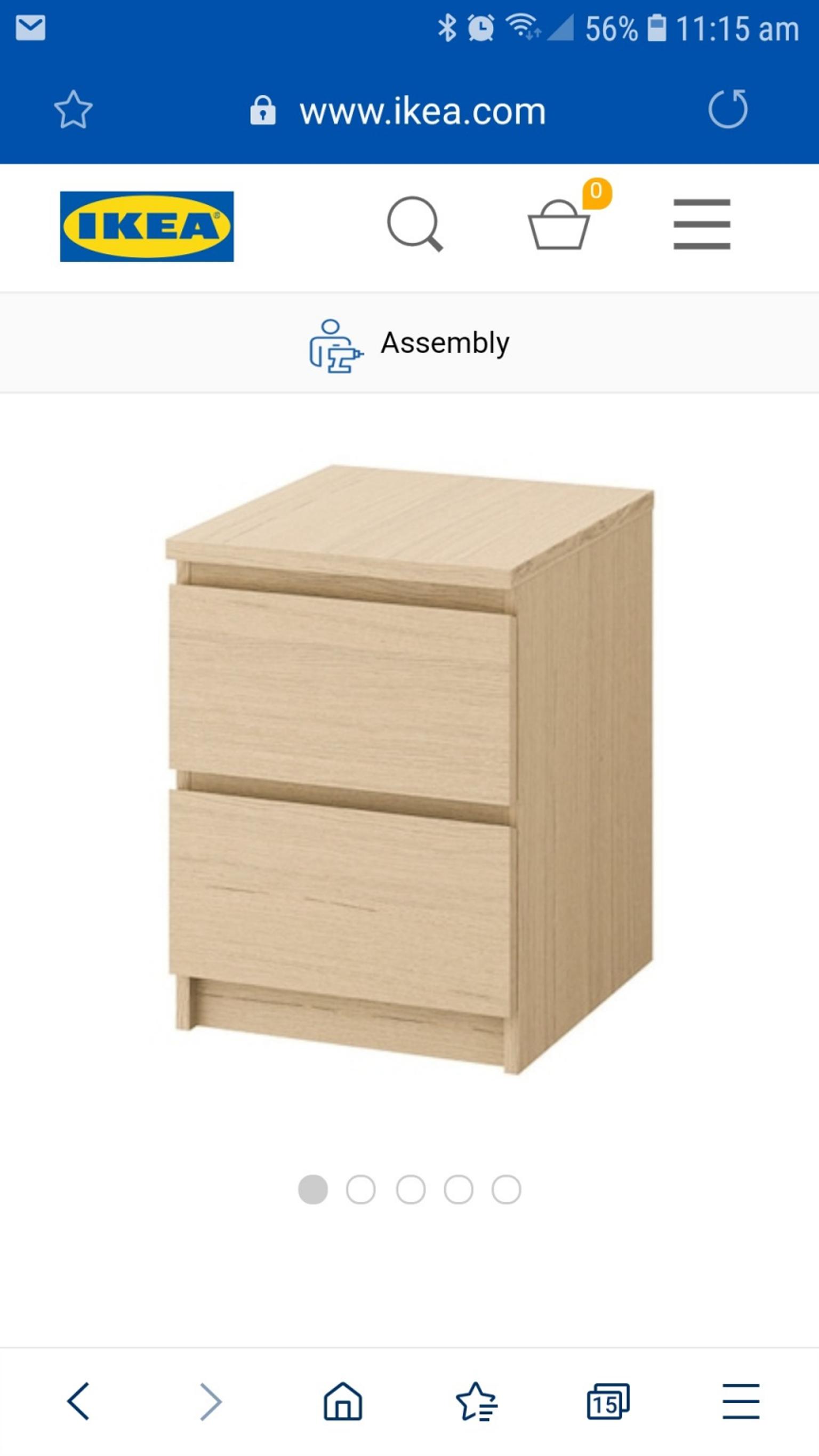 Ikea Bedroom Furniture Malm In Cv22 Rugby Fur Gratis Zum Verkauf