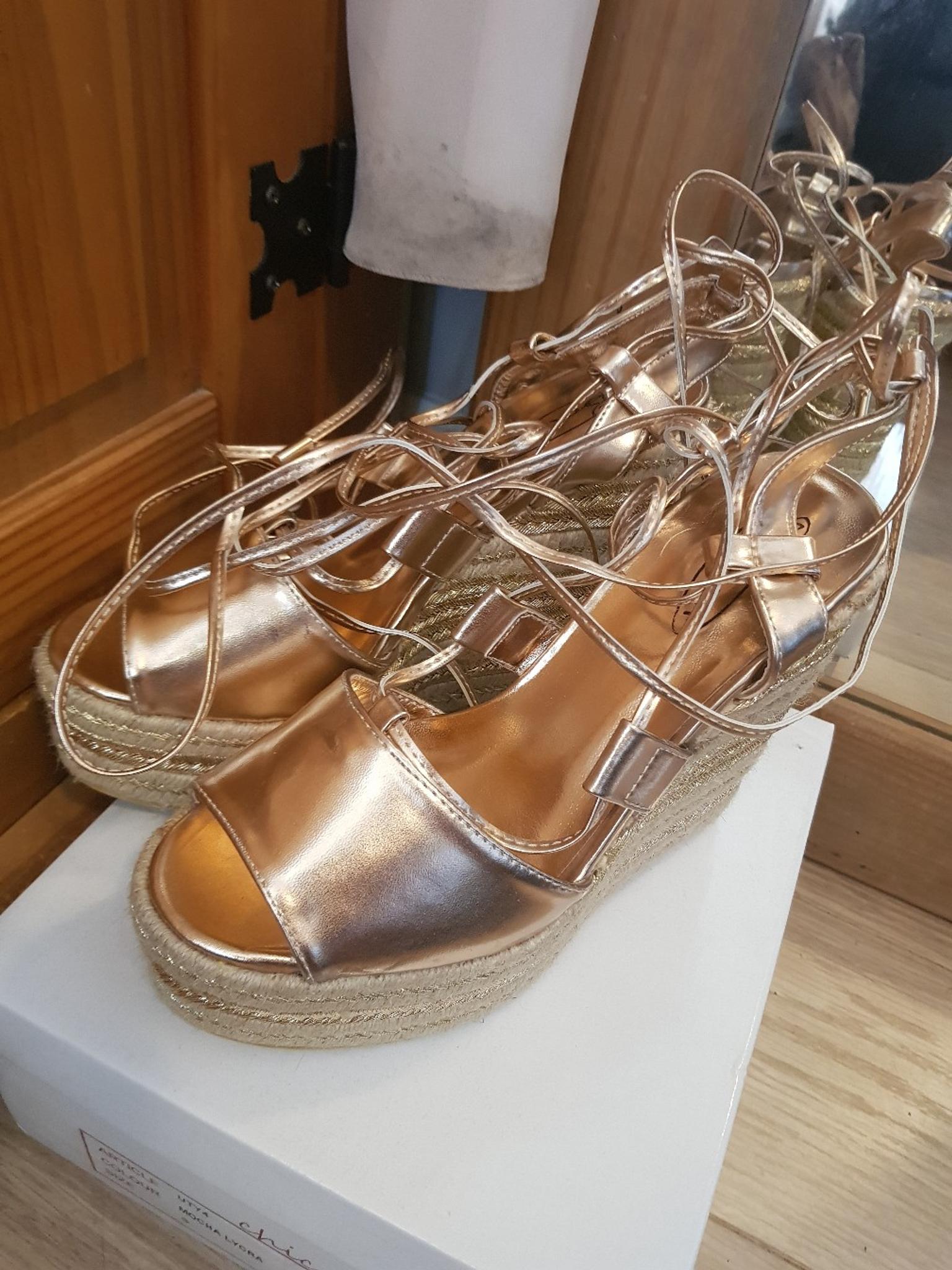 gold wedges size 3