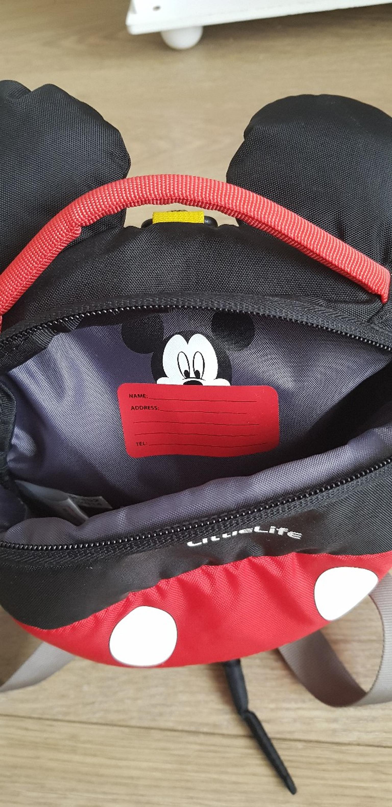 little life backpack mickey mouse