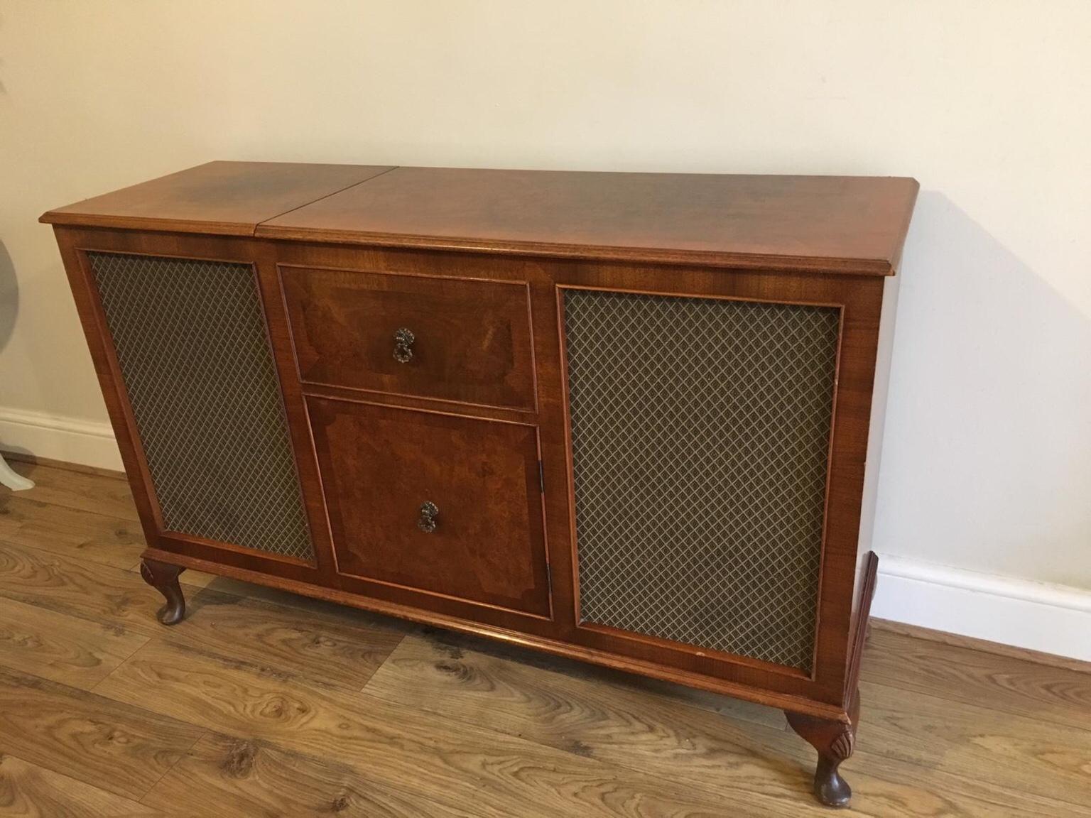 Vintage Dynatron Record Player Cabinet 1962 In Rh1 Banstead For