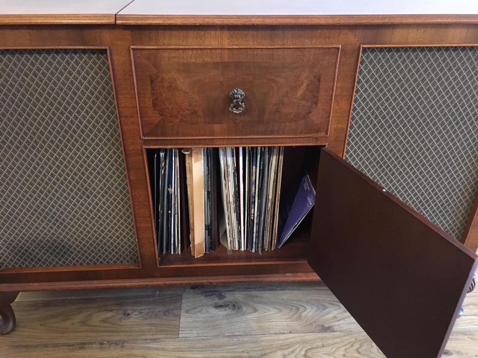 Vintage Dynatron Record Player Cabinet 1962 In Rh1 Banstead Fur