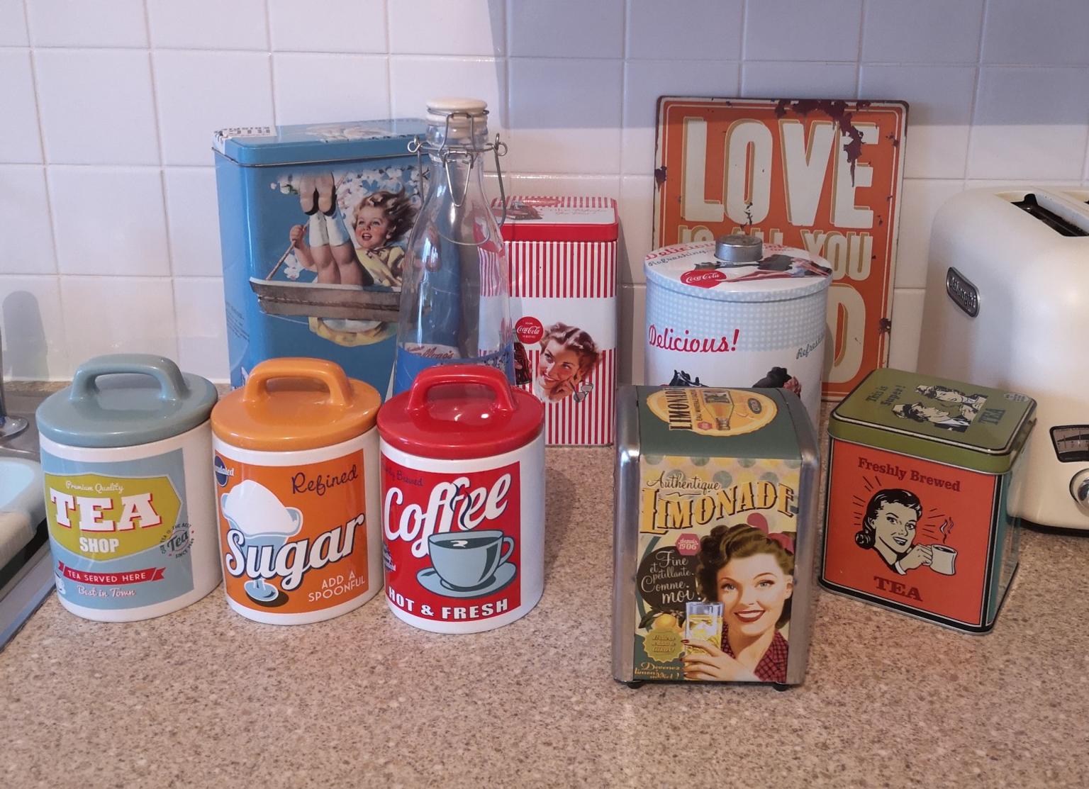 Bundle Of Retro Kitchen Accessories In CF81 Bargoed For 2000 For