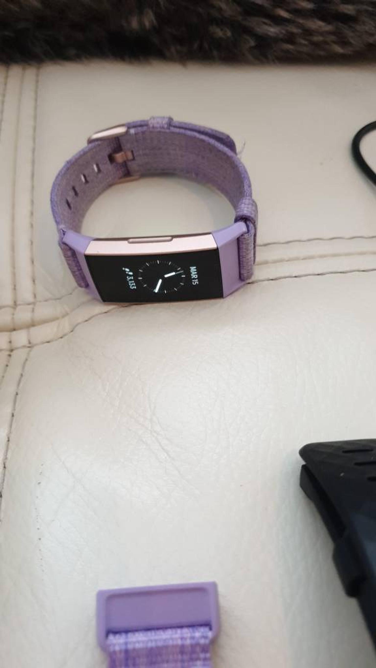 fitbit charge 3 lilac