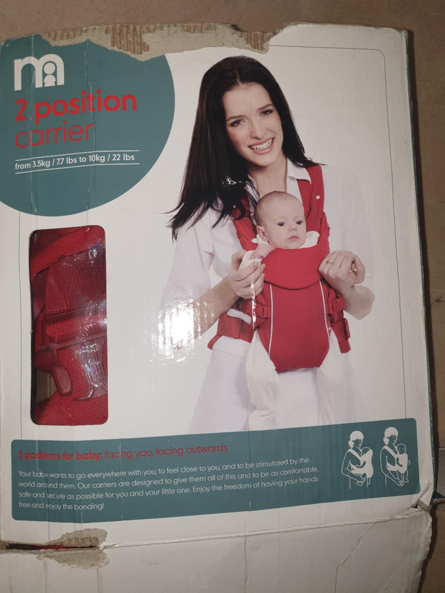 mothercare 2 way carrier