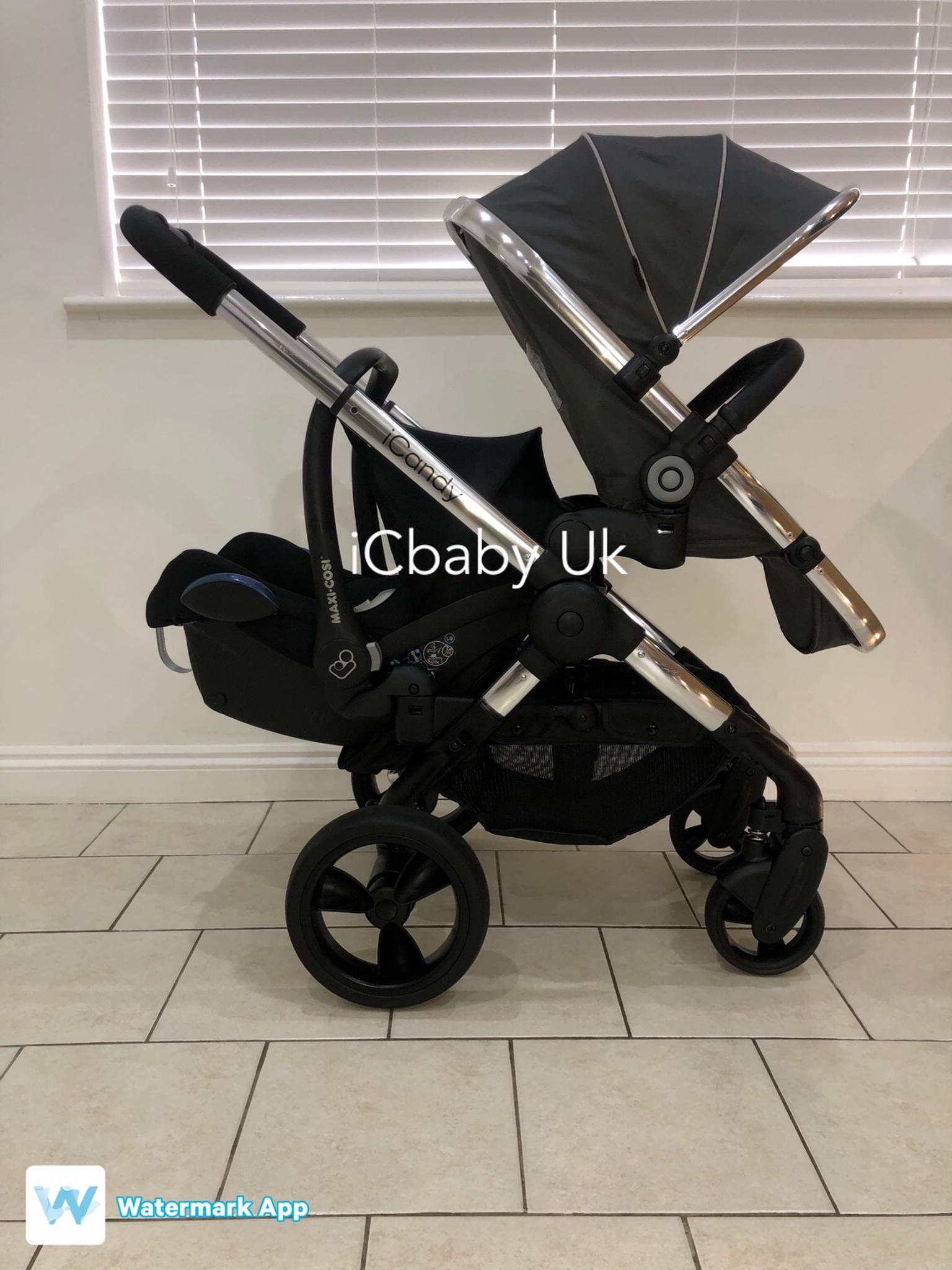 icandy peach double car seat