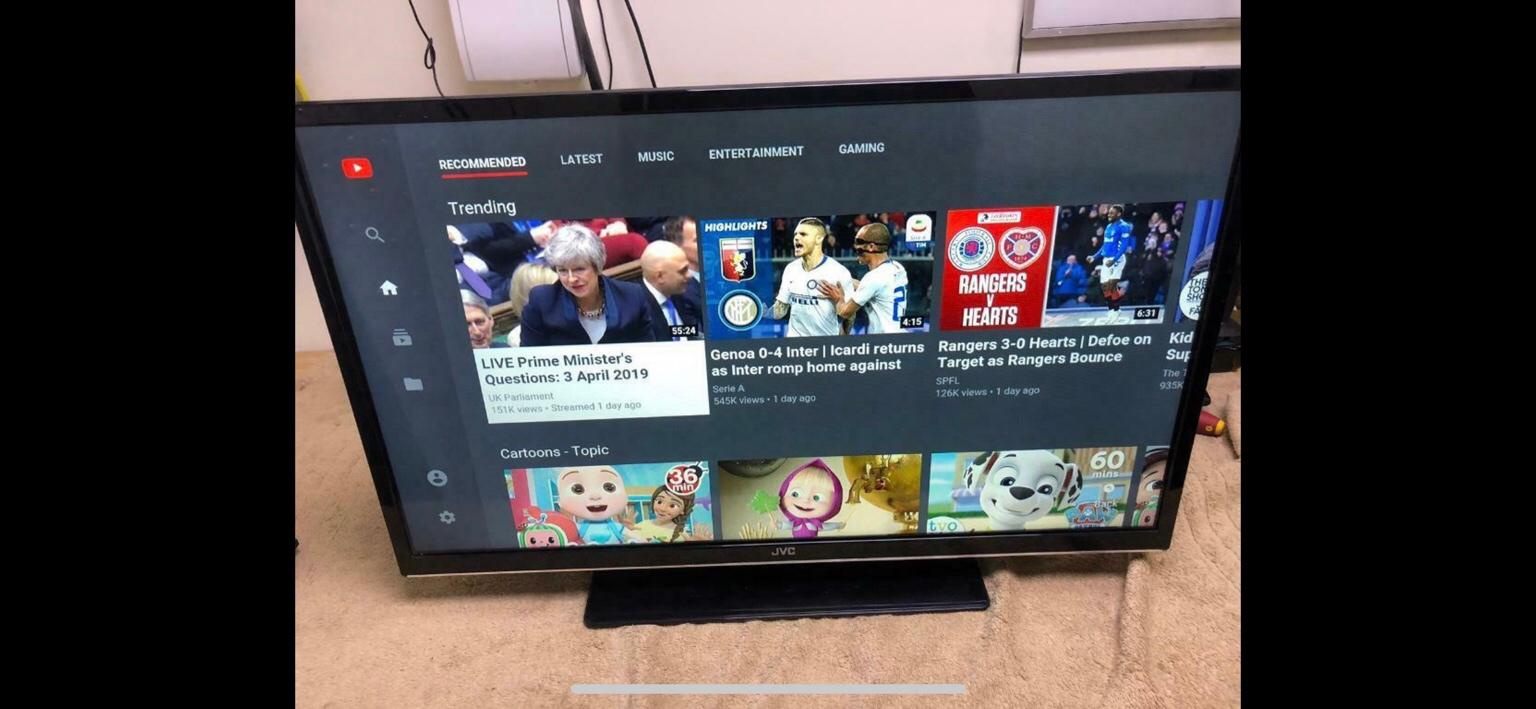 Jvc 32 Led Smart Tv Freeview And Dvd Player In Wn6 7tg Wigan For
