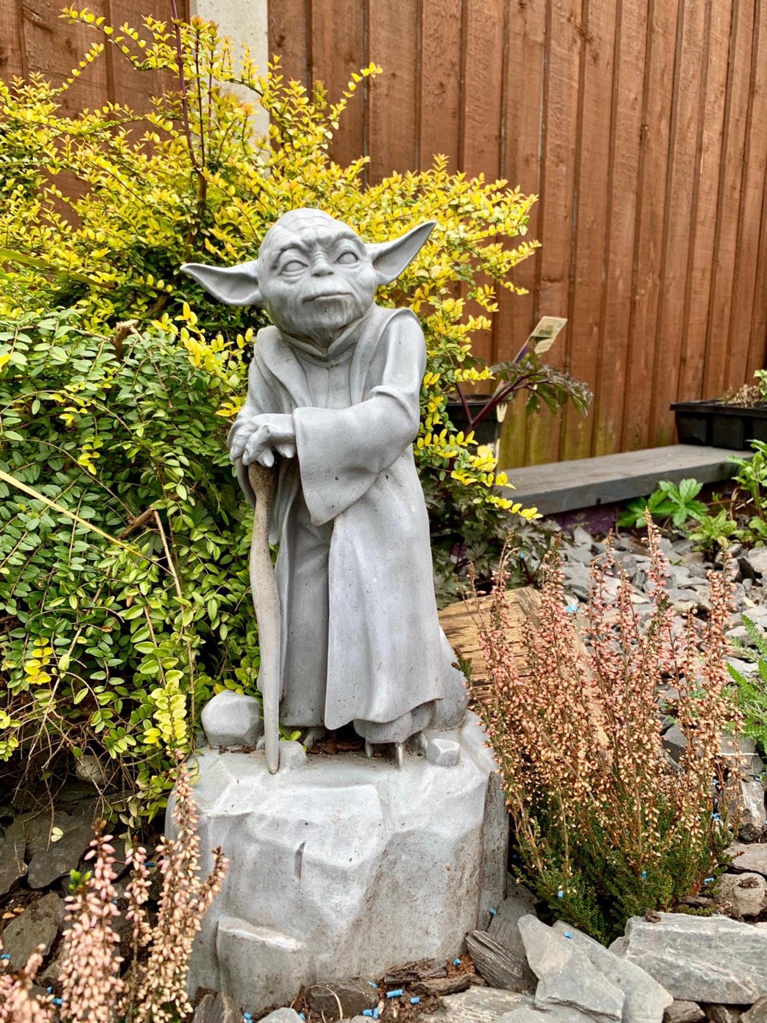 star wars garden statue