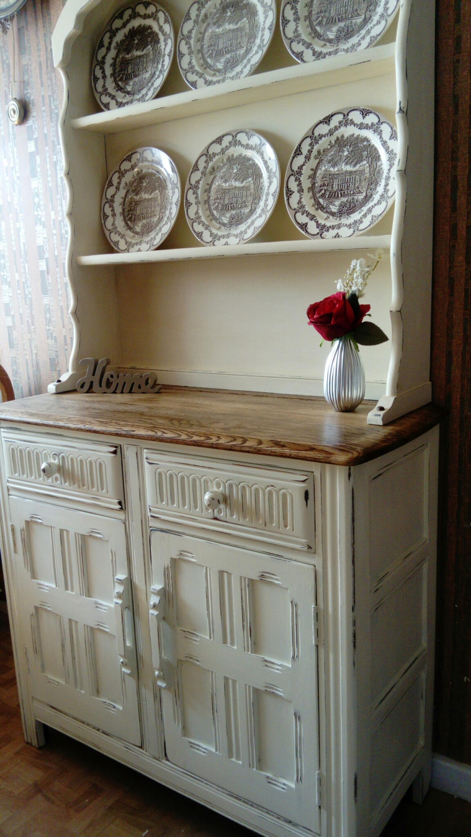Cream Distressed Oak Dresser Free Delivery In Ls12 Leeds For