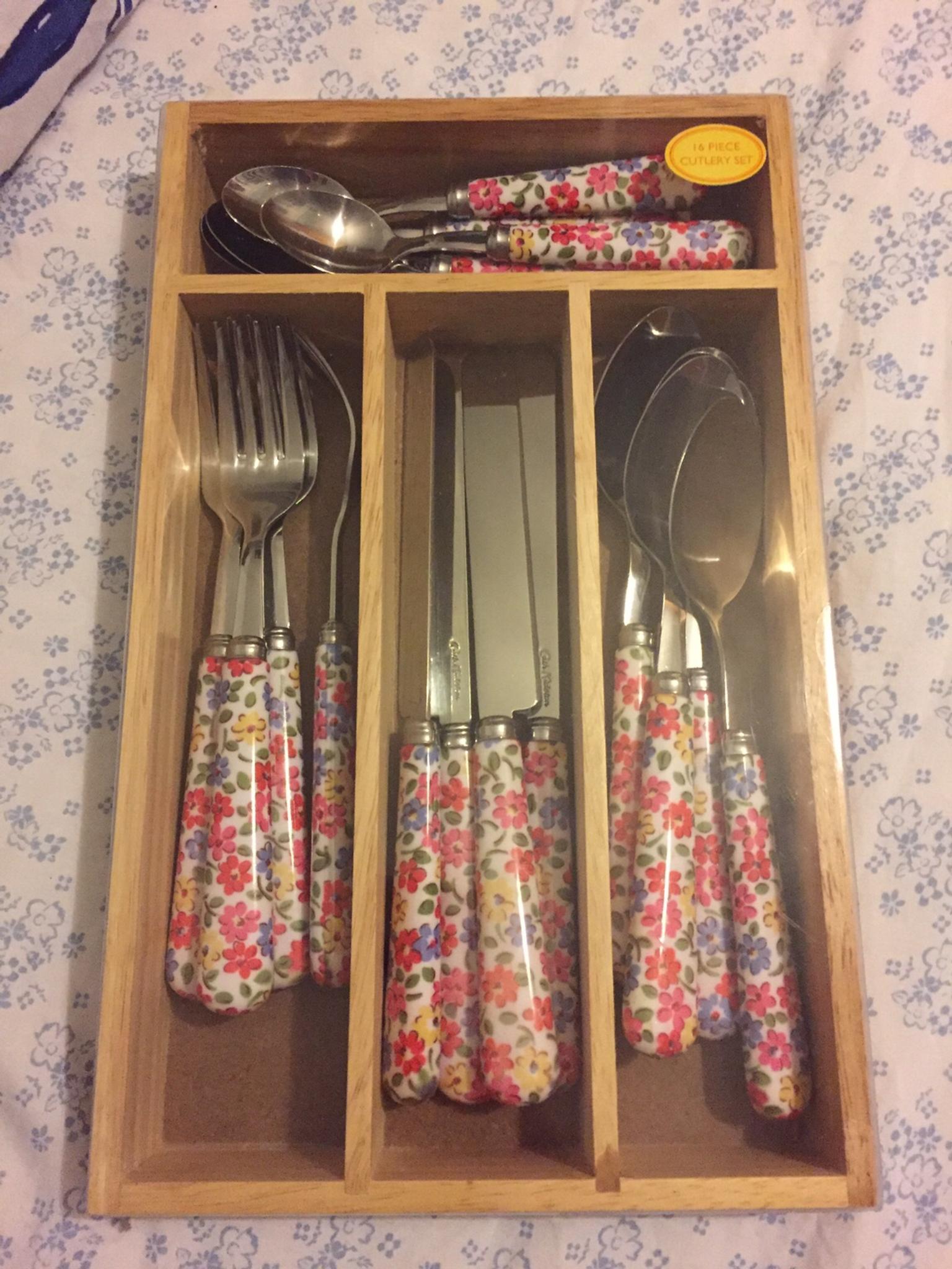 Brand new Cath Kidston cutlery set in 