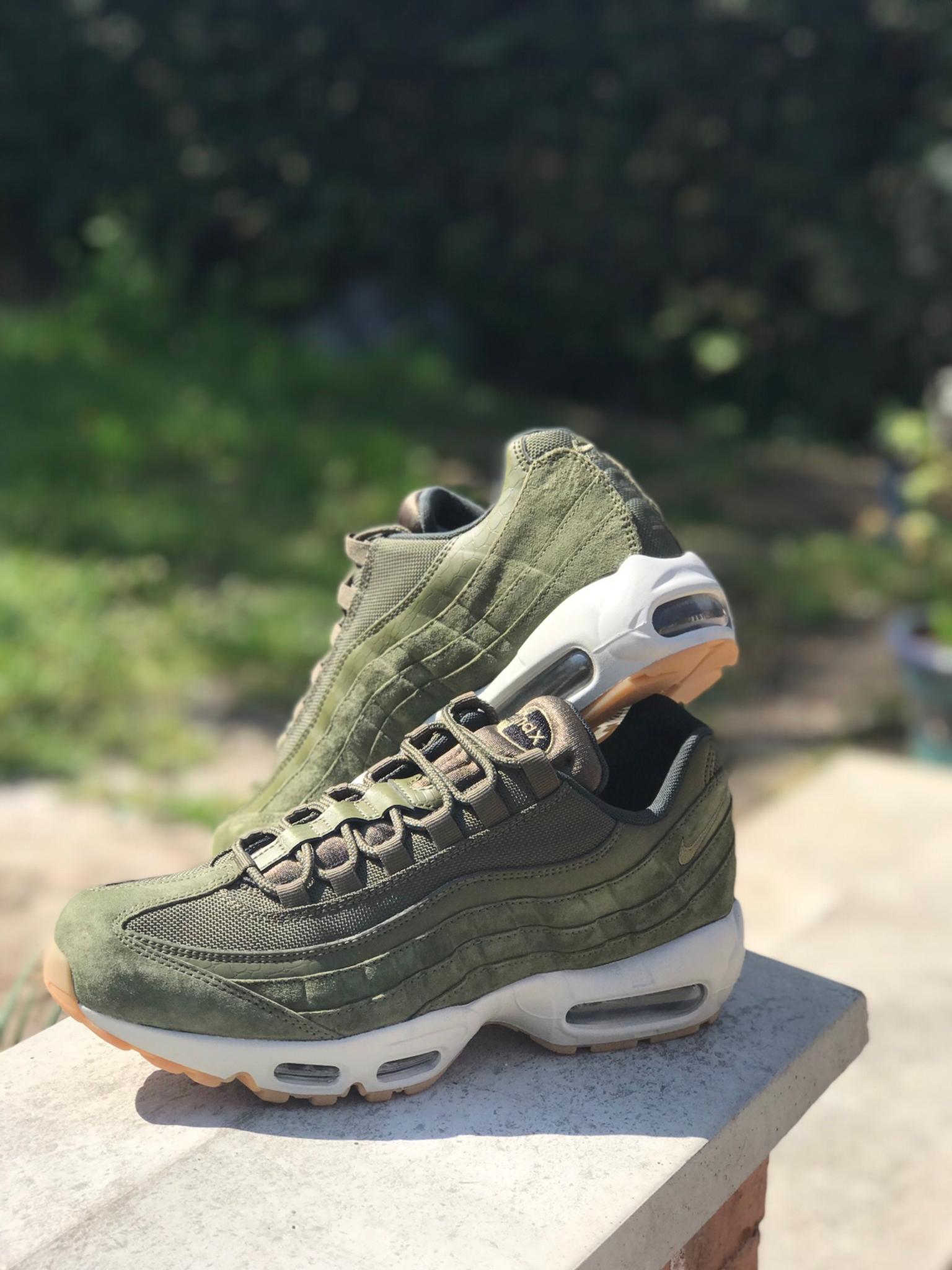 nike air max 95 se olive canvas