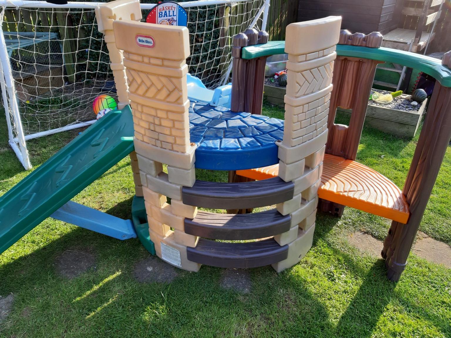 little tikes climbing frame with slide