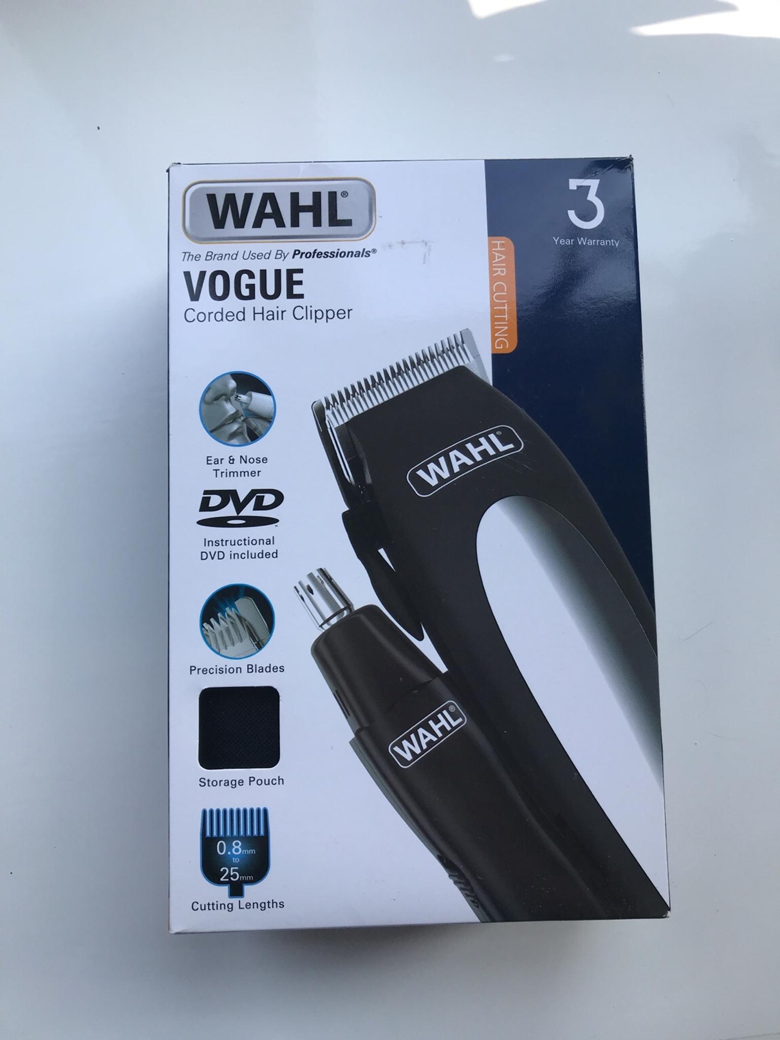 wahl vogue corded hair clipper