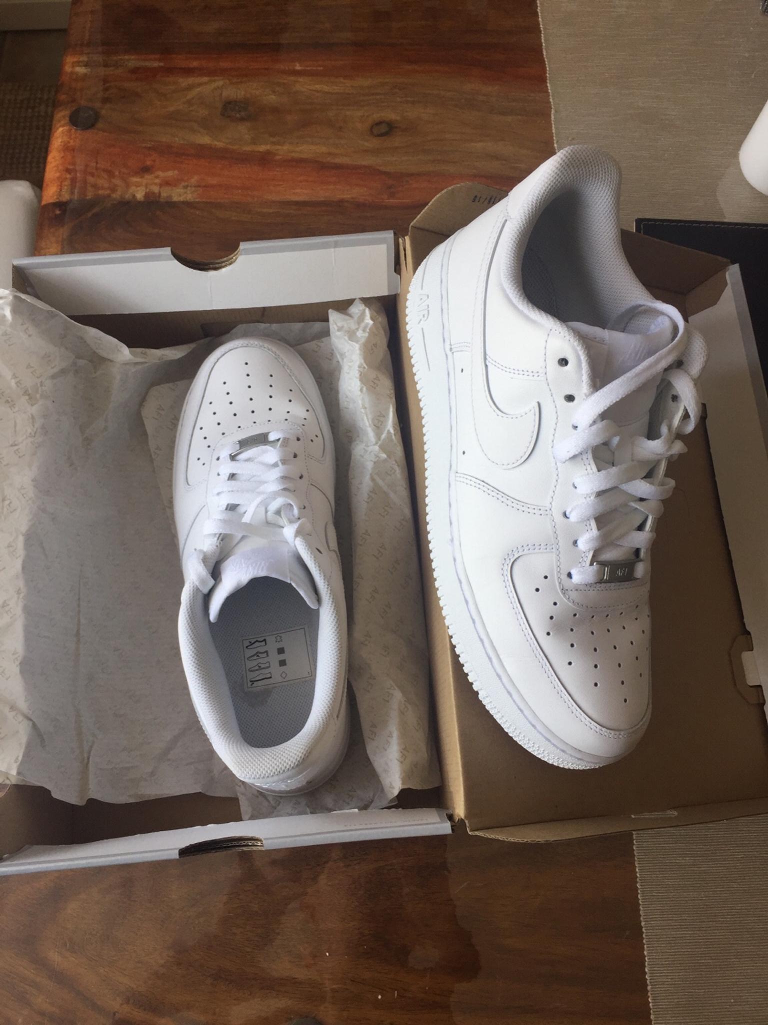 air force ones white mens size 9