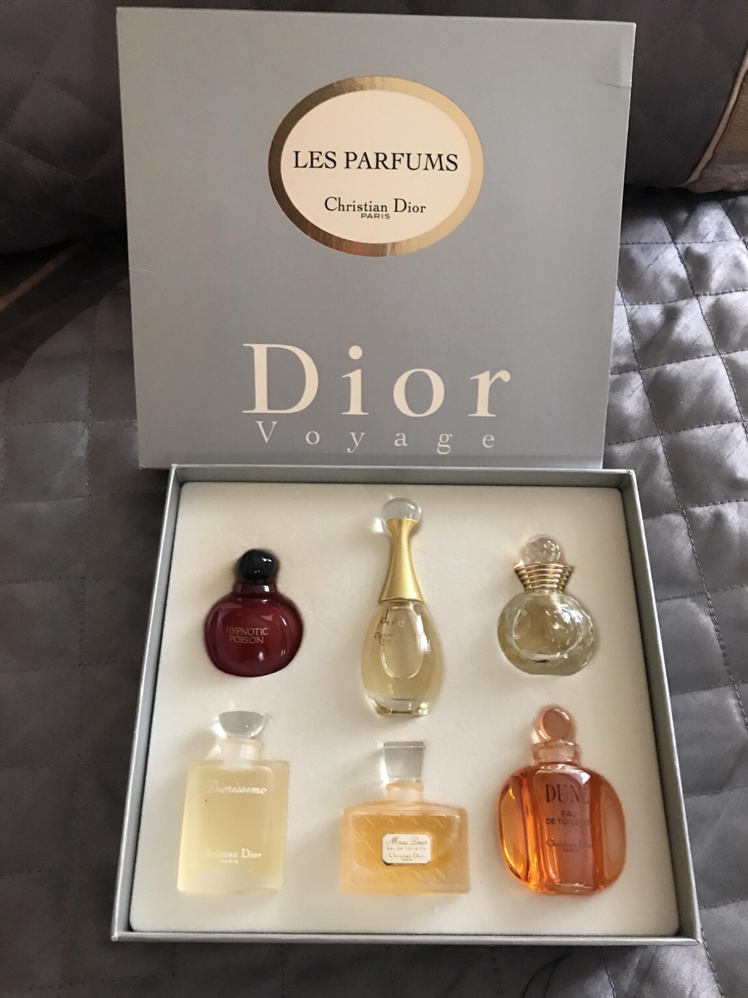 dior voyage perfume mini set