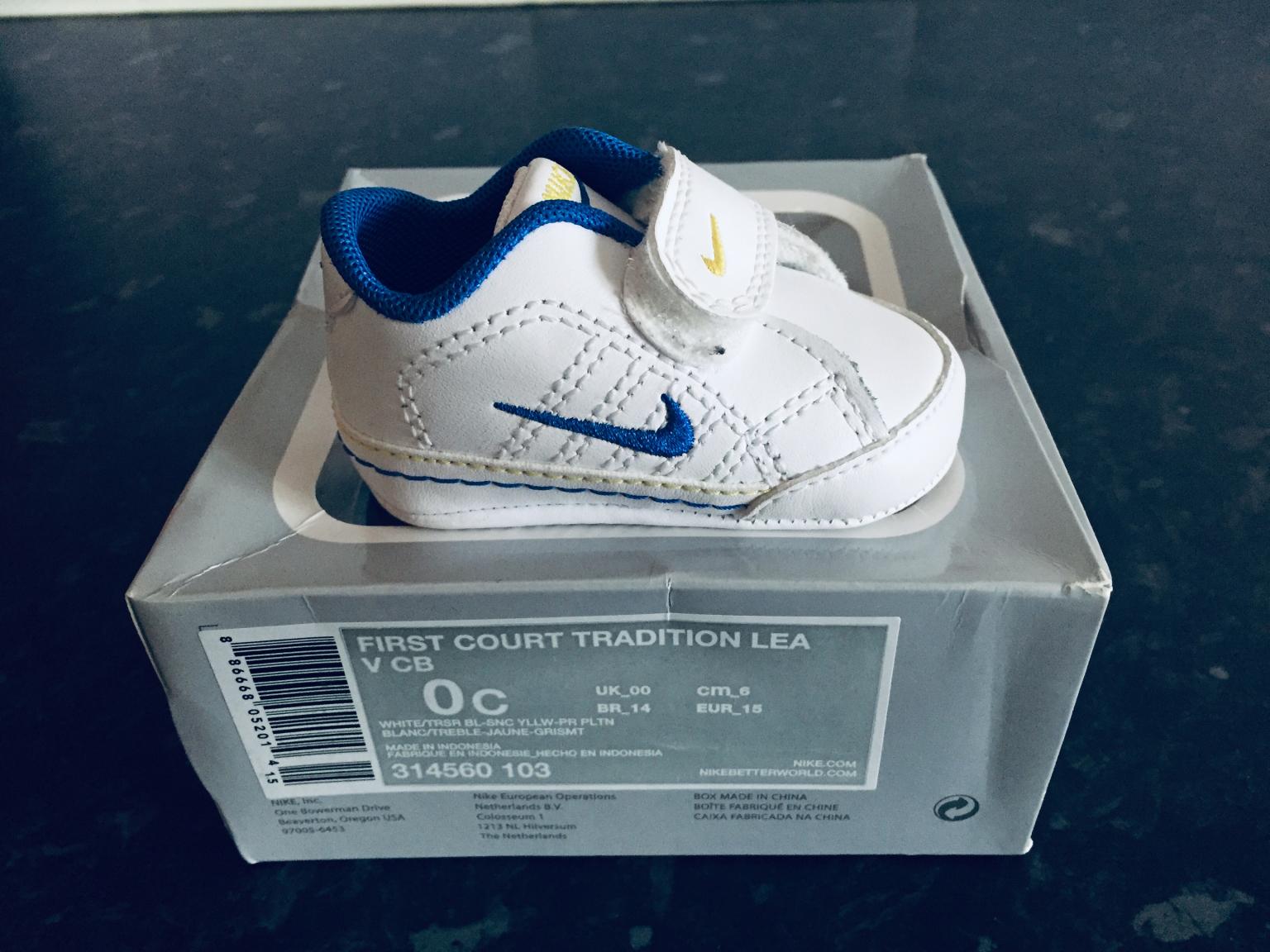 nike baby first walking shoes