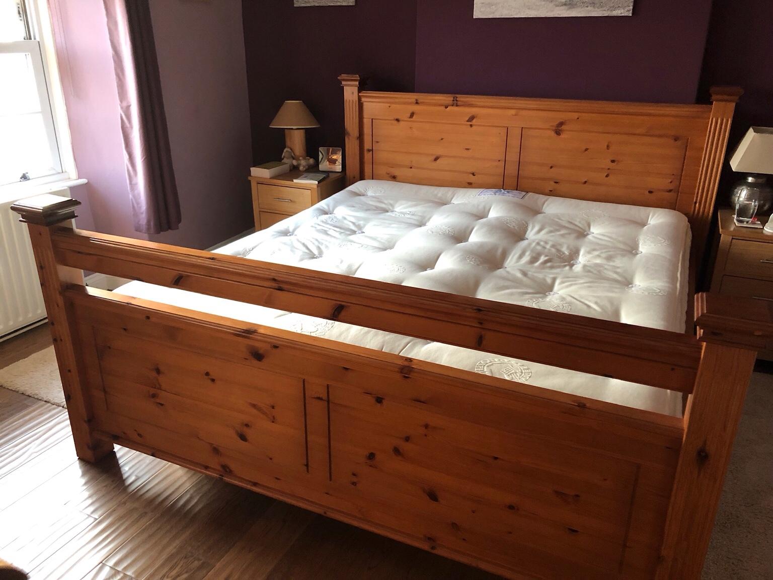Super king size bed frame in NN14 Northamptonshire for £280.00 for sale Shpock