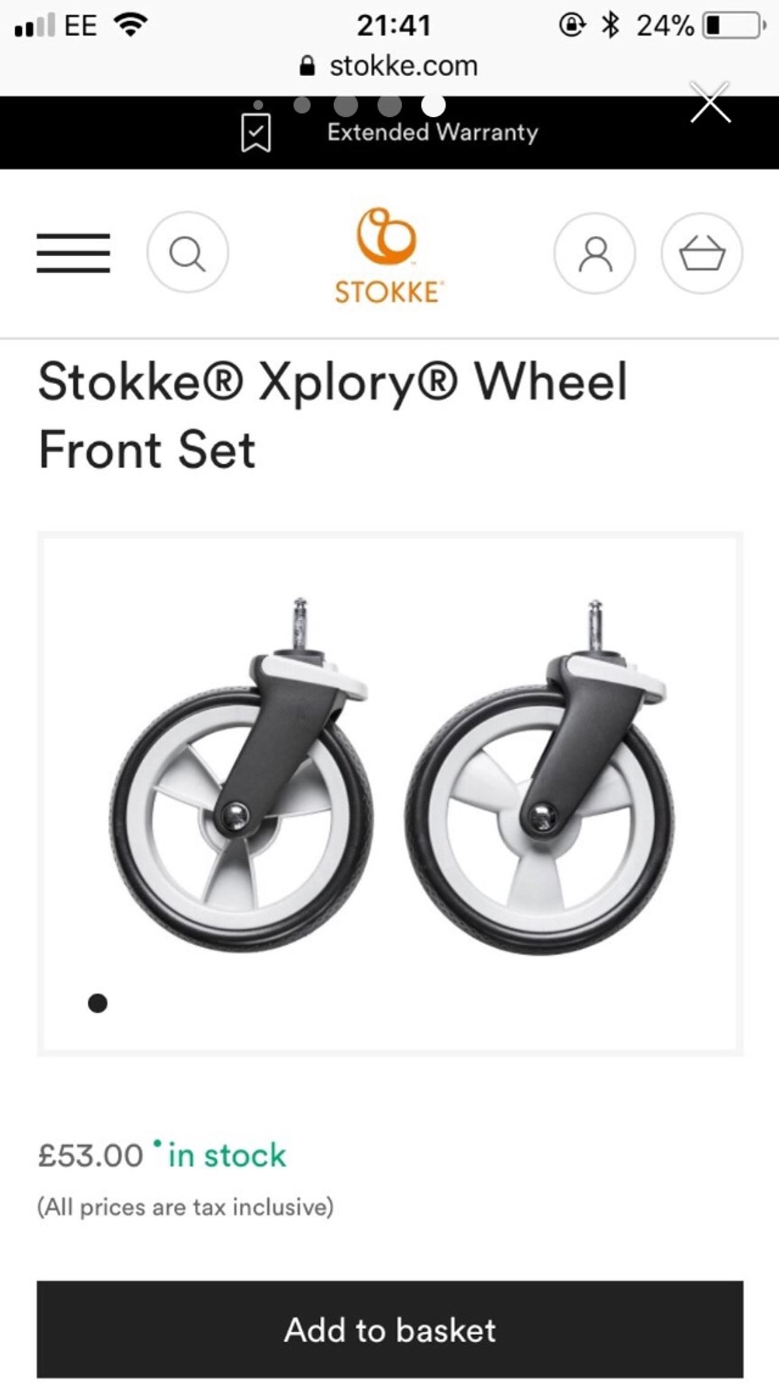 stokke xplory v4 wheels
