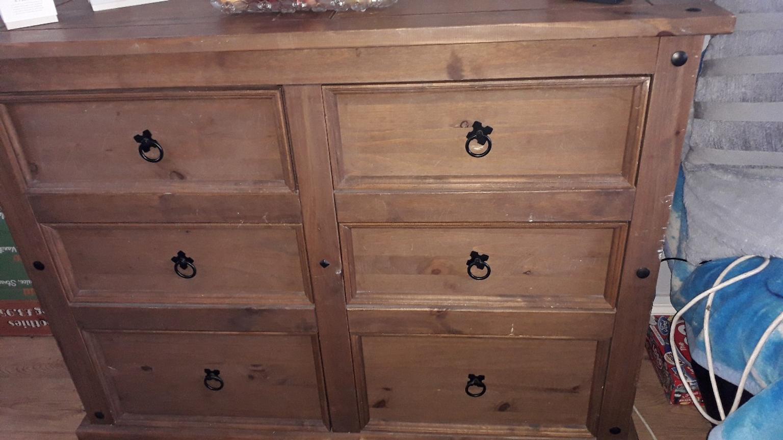 Solid Wood 6 Drawer Dresser In Se3 London For 85 00 For Sale Shpock
