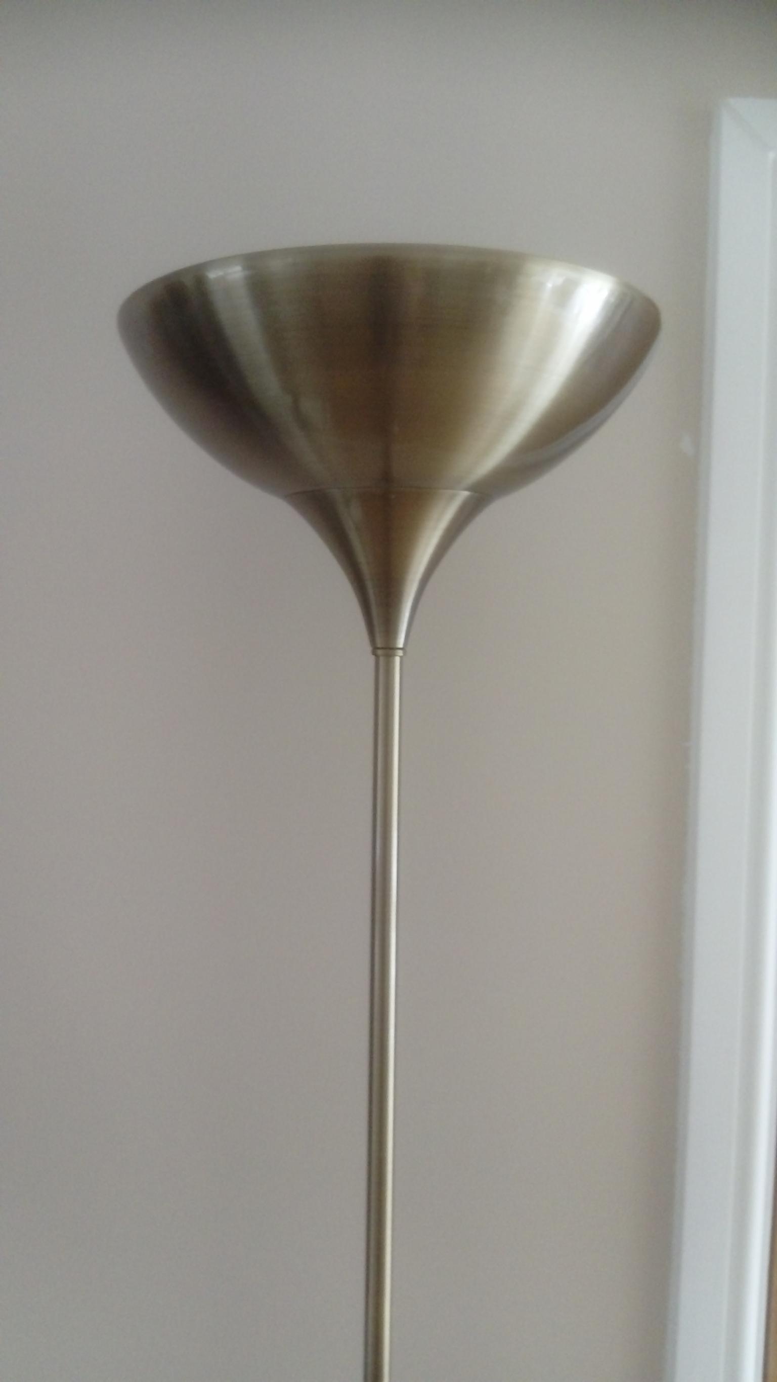 Antique Brass Uplighter Floor Lamp In Rg24 Deane For 15 00 For