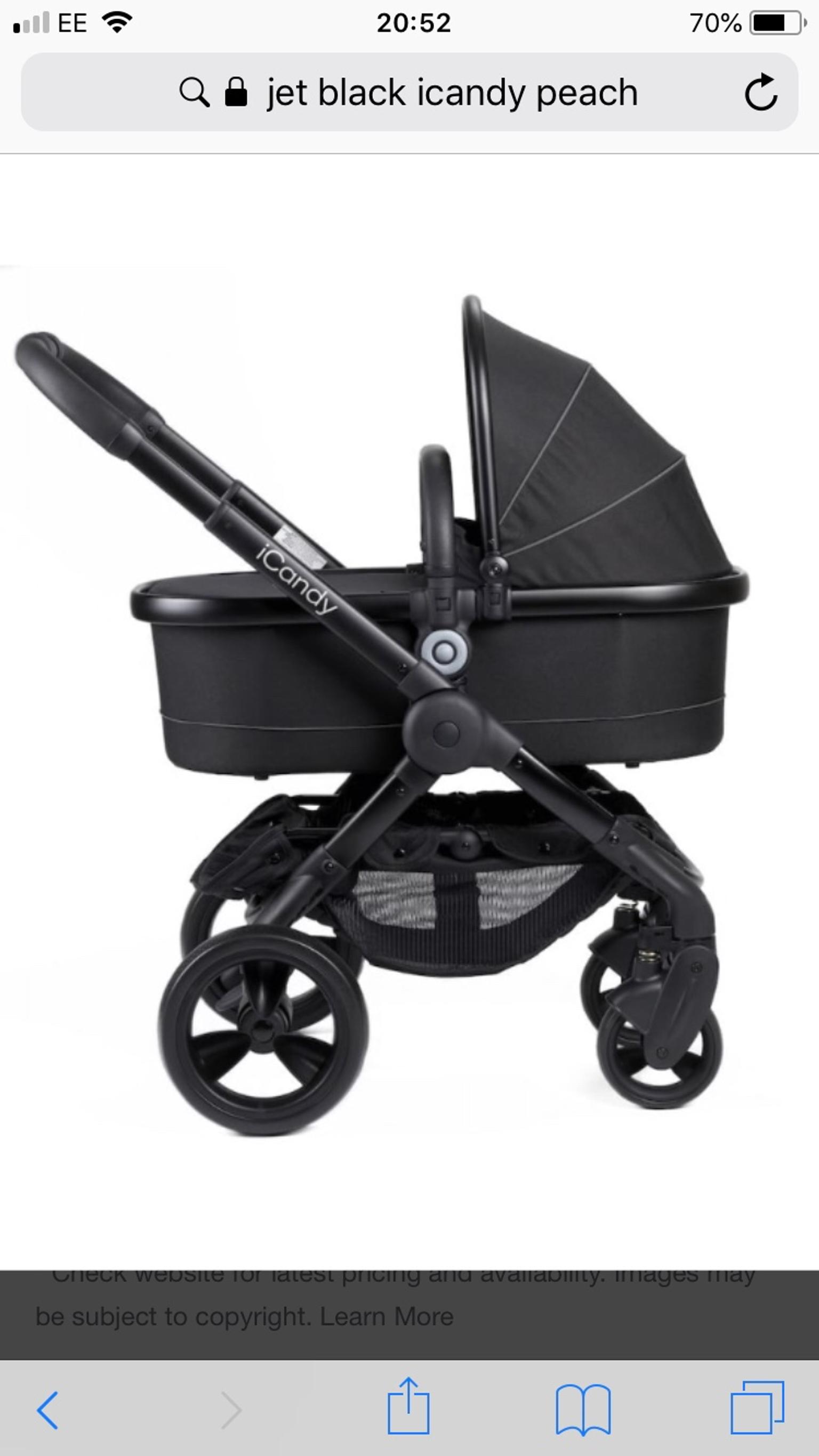 icandy 3 in 1 travel system