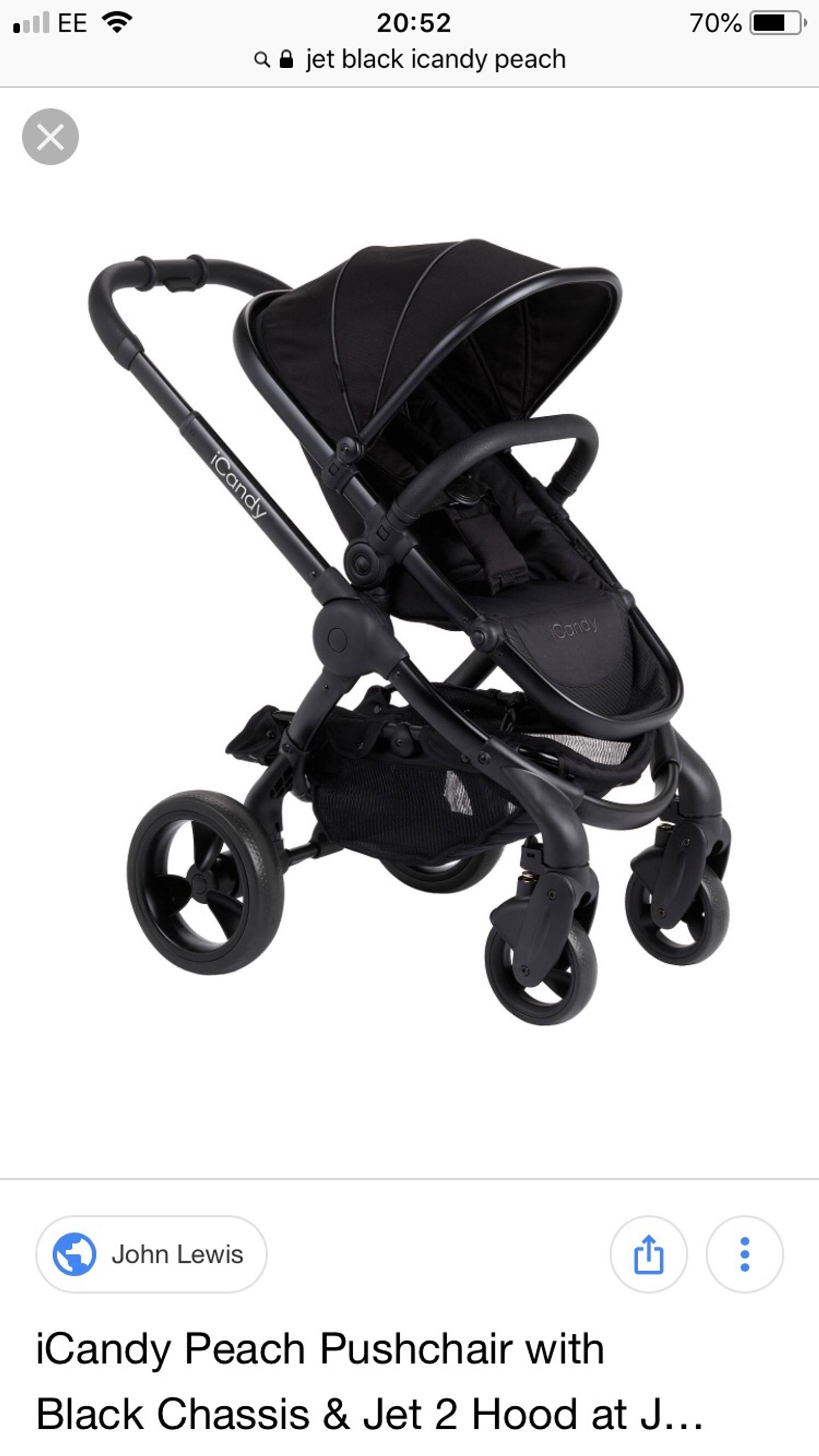 icandy peach travel system price