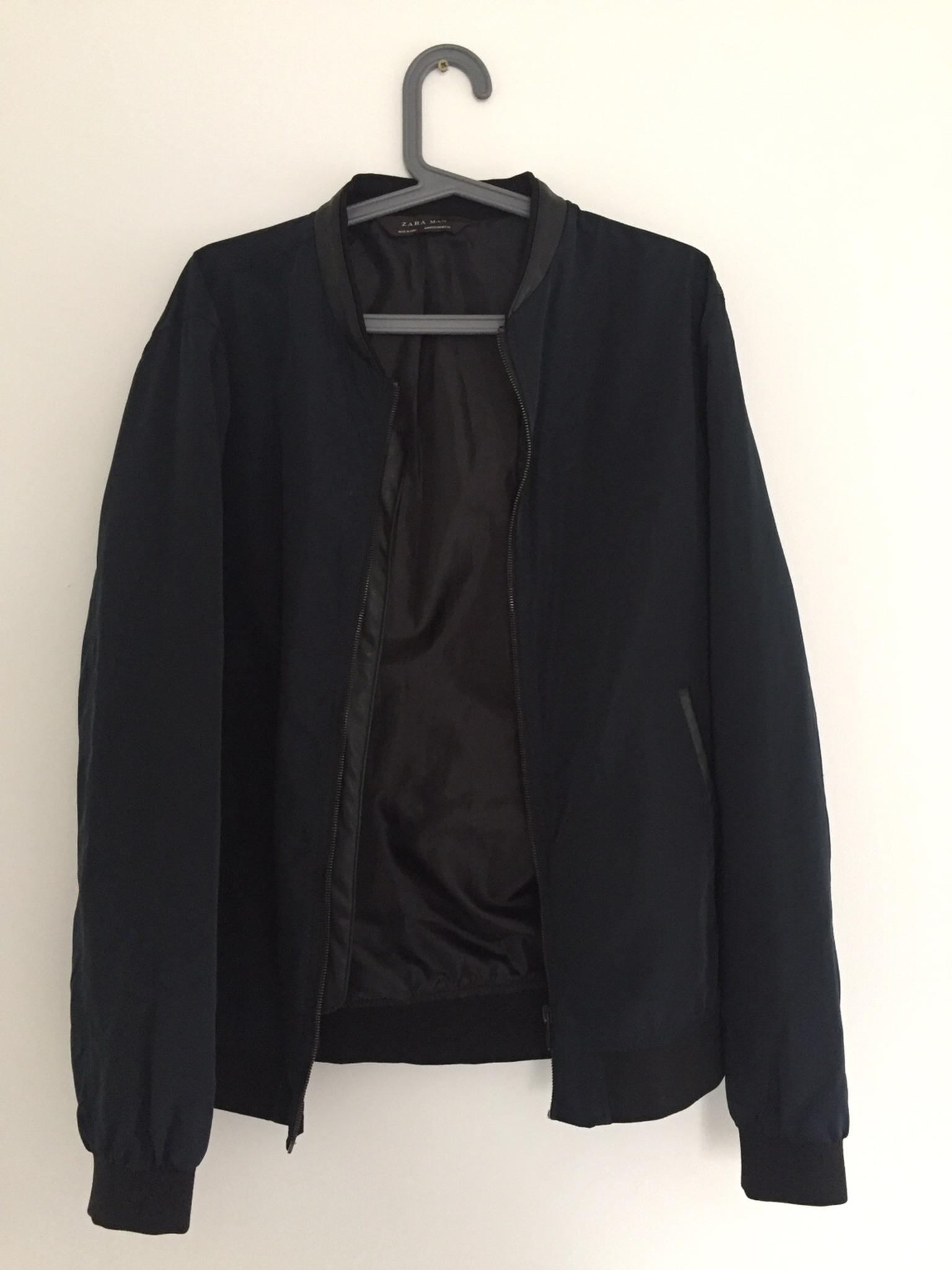 black jacket mens zara